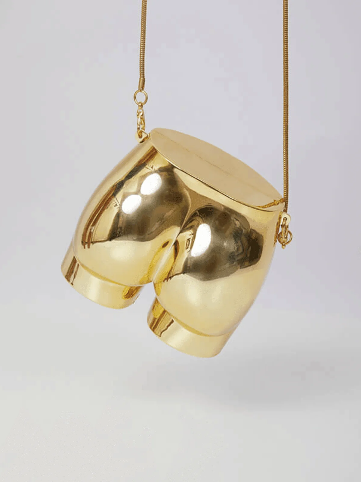 Gigi Gold Acrylic Circle Bag - Stylish Handbag