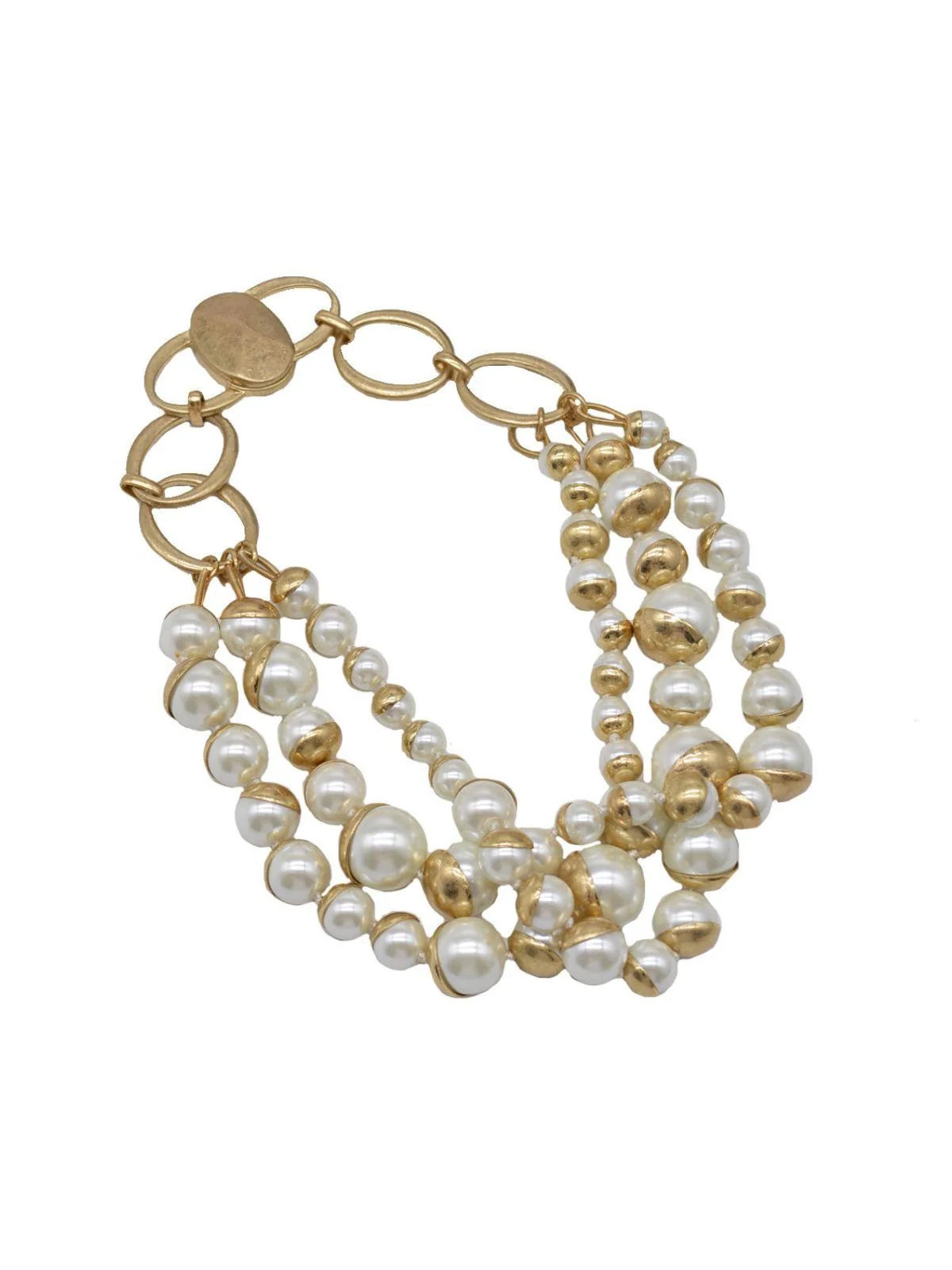 Layered Pearl Necklace - Elegant Statement Jewelry