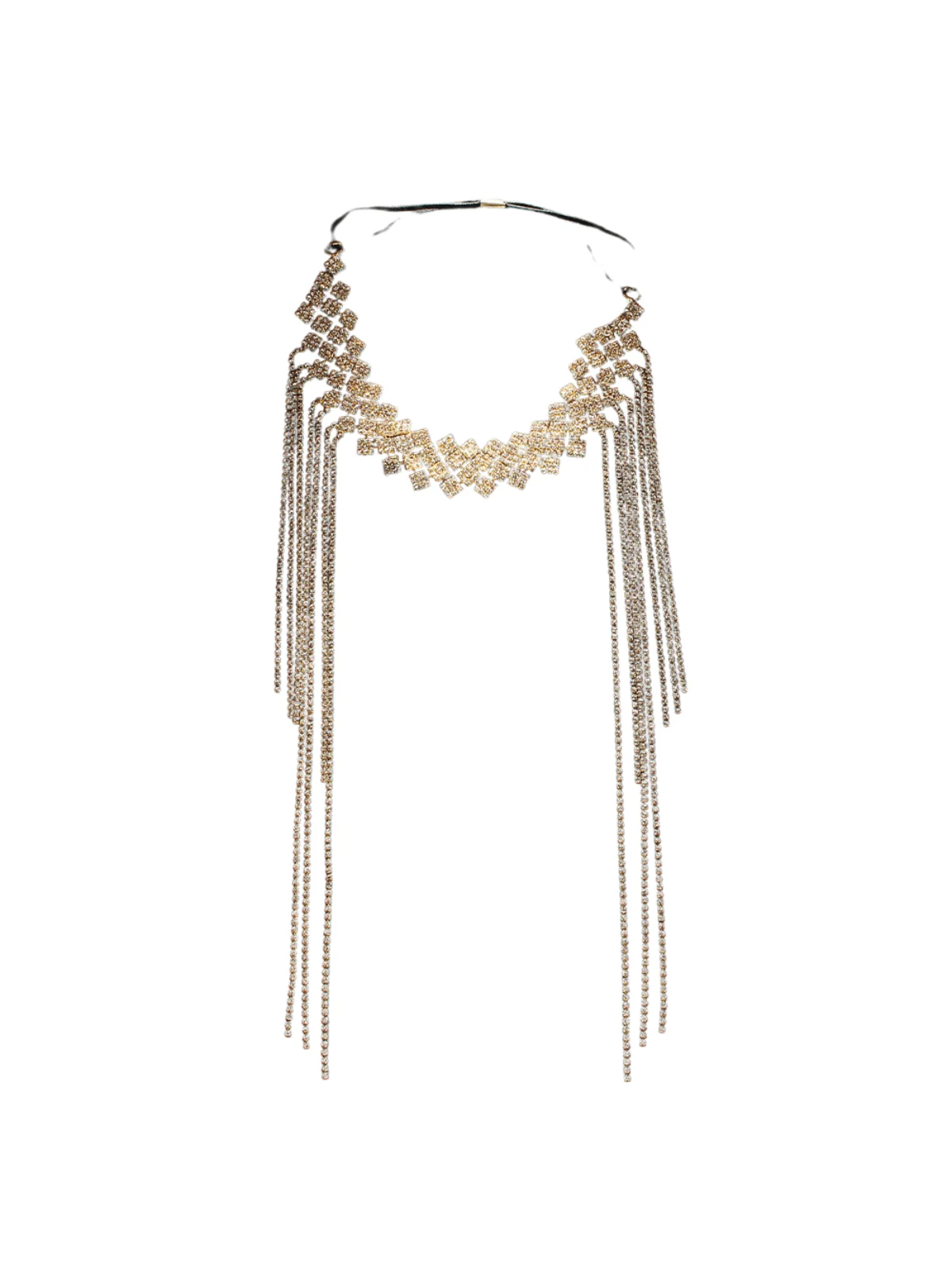 Crystal Fringe Headband - Elegant Hair Accessory