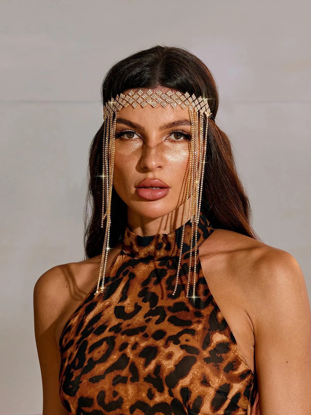 Crystal Fringe Headband - Elegant Hair Accessory