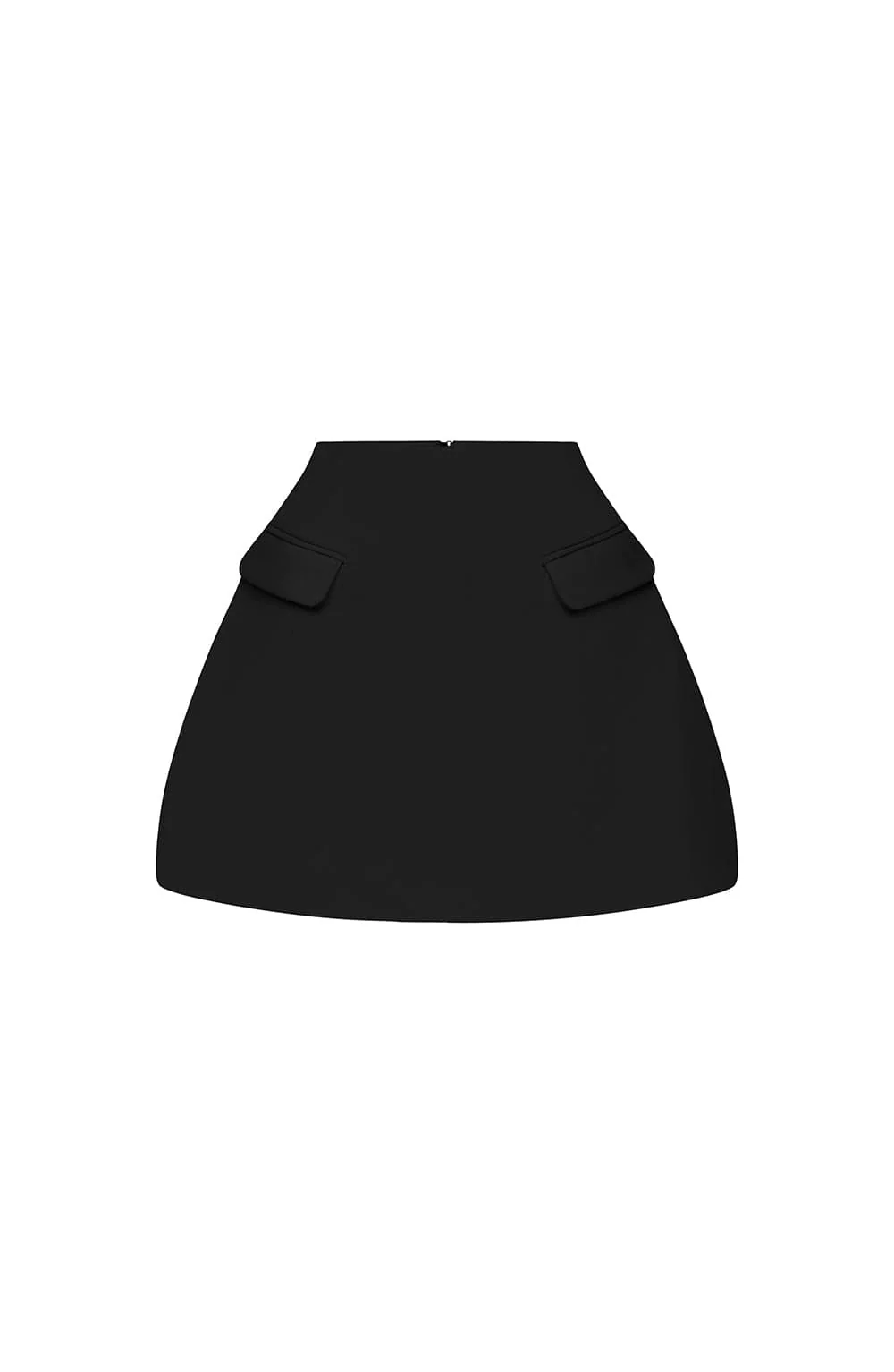 Black Bubble Skort with In-Built Shorts