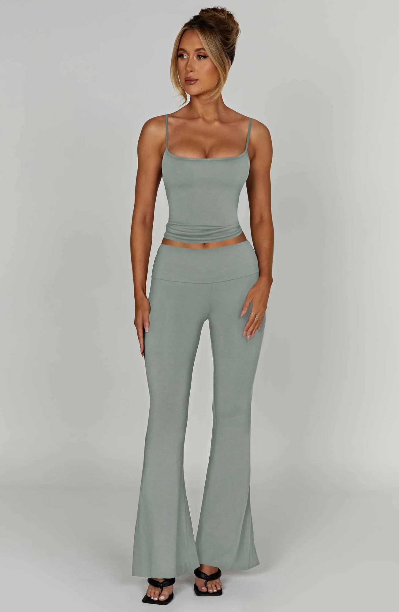 Premium Steel Yoga Pants - Comfort & Style | XS-XXL