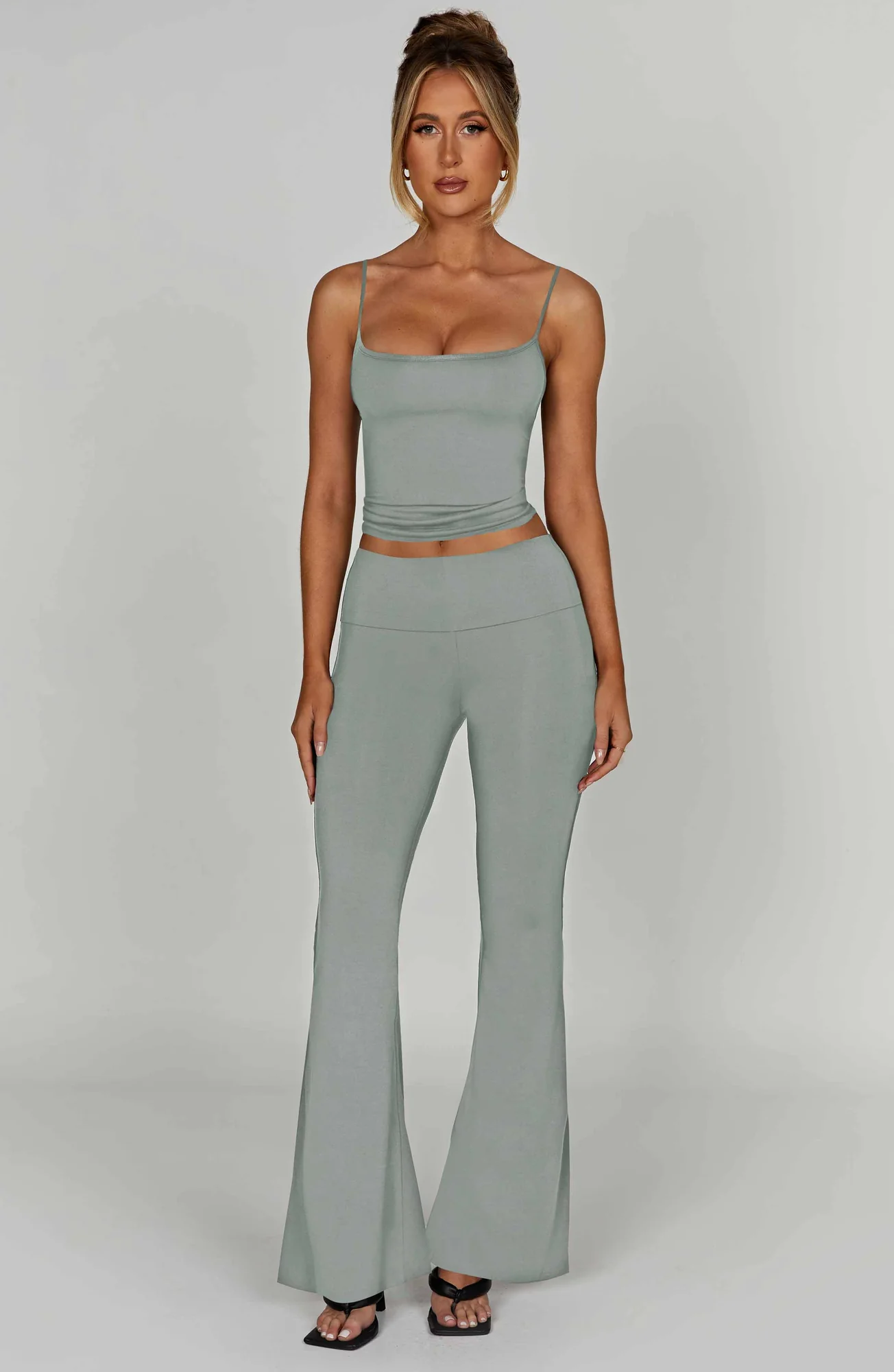 Premium Steel Yoga Pants - Comfort & Style | XS-XXL