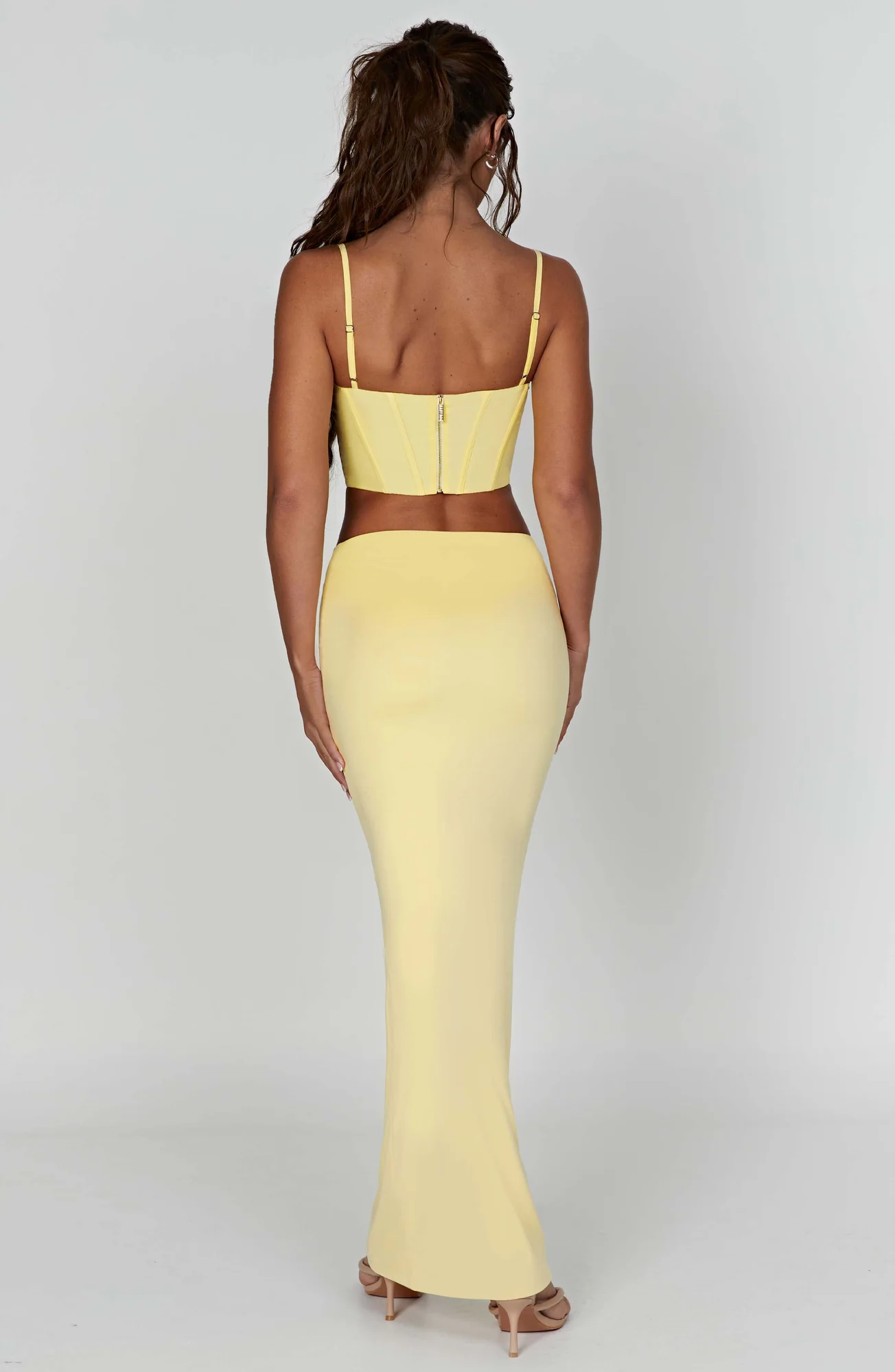 Lemon Corset Top for Women - Stylish and Flattering Design