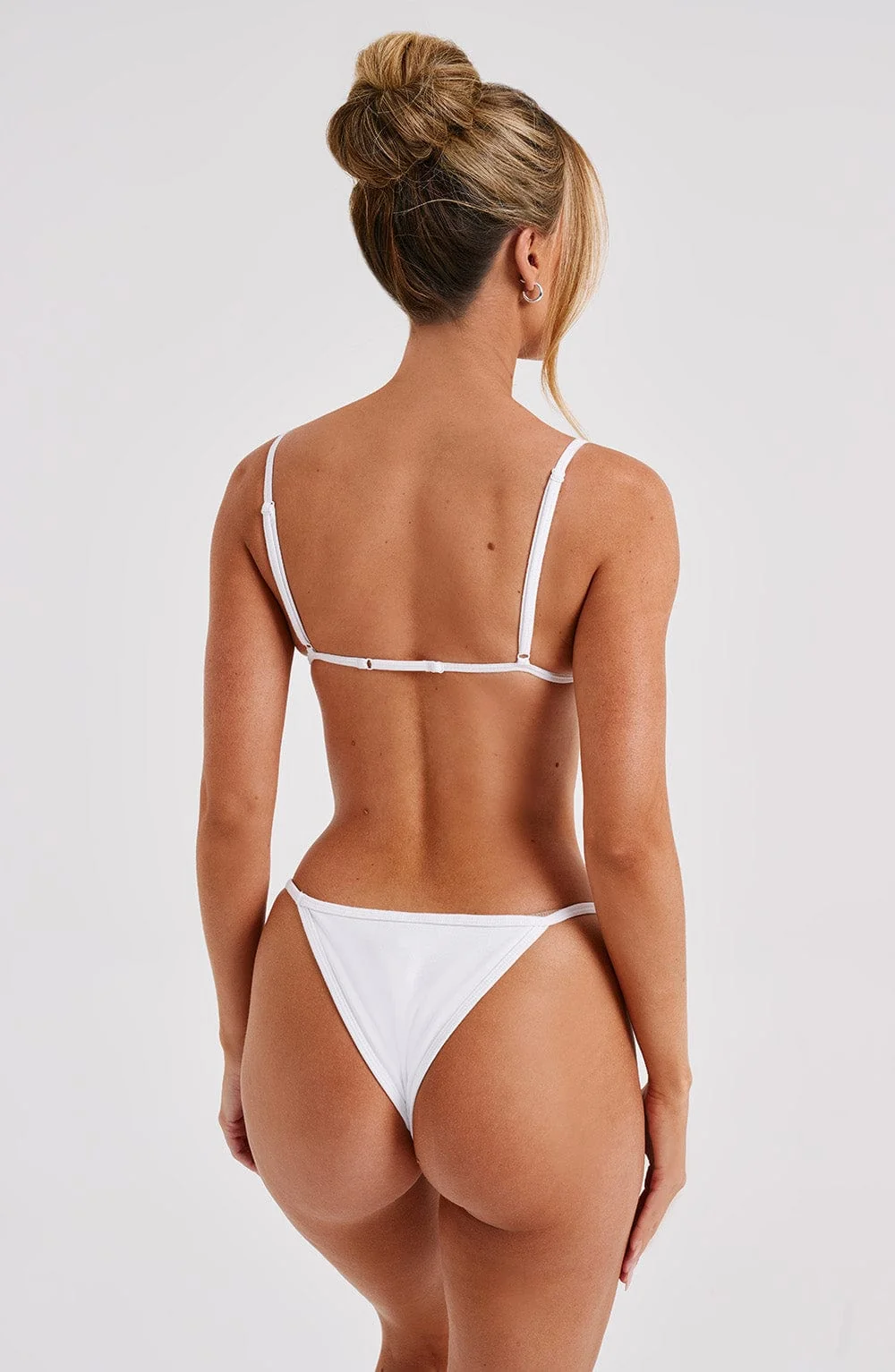 White Cotton Bralette - Ultimate Comfort Lingerie