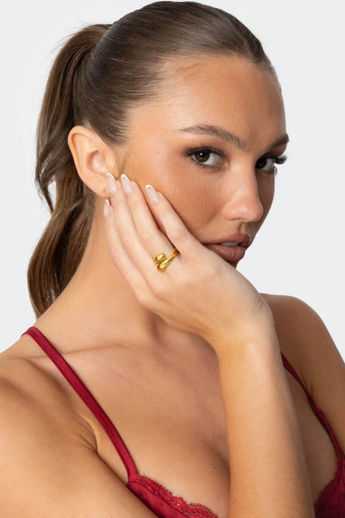 Gold Wrap Ring - Elegant Jewelry Design