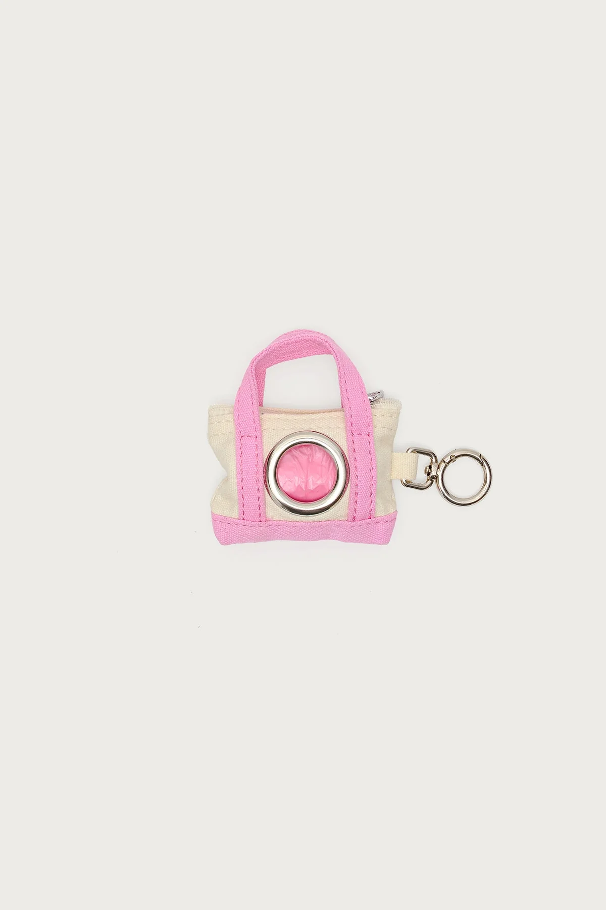 Pink Portable Doodie Bag Holder Organizer for Pets