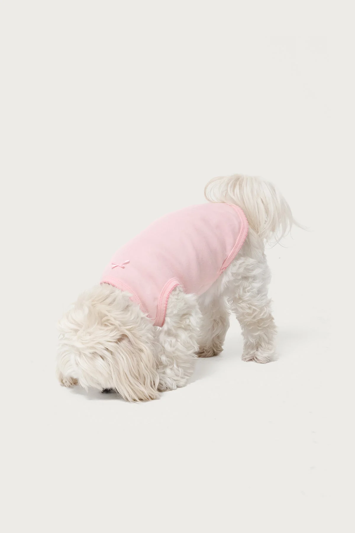 Cute Pink Dog Tank Top for Small Pets