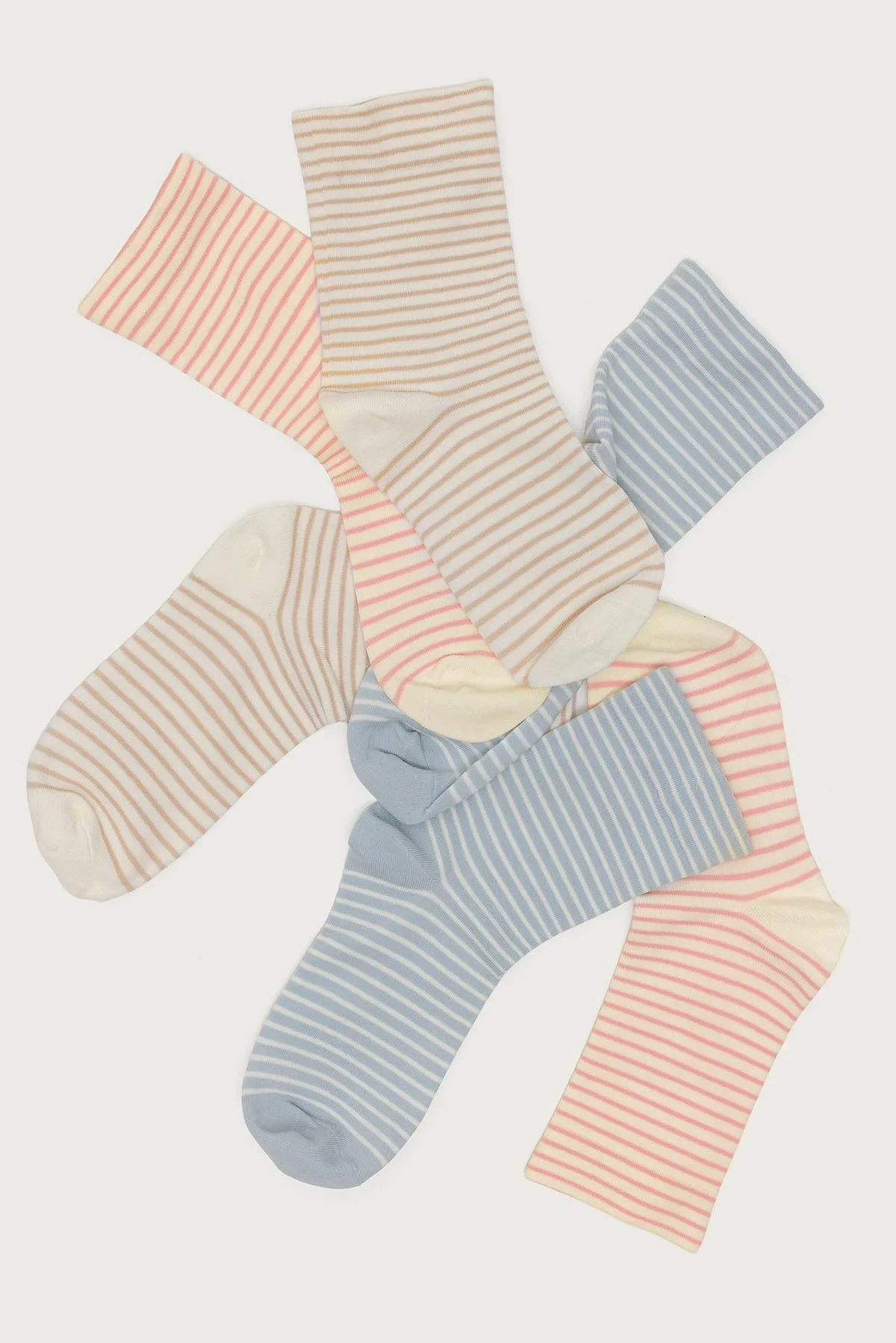 Comfort Striped Socks Set
