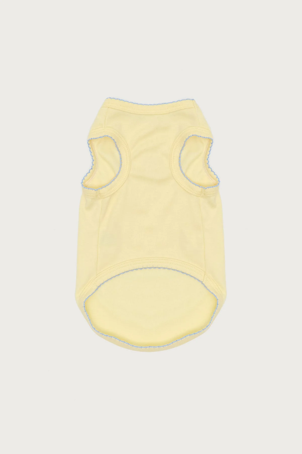 Yellow Dog Tank Top Sleeveless Shirt XS-XL Pet Apparel Summer Breathable