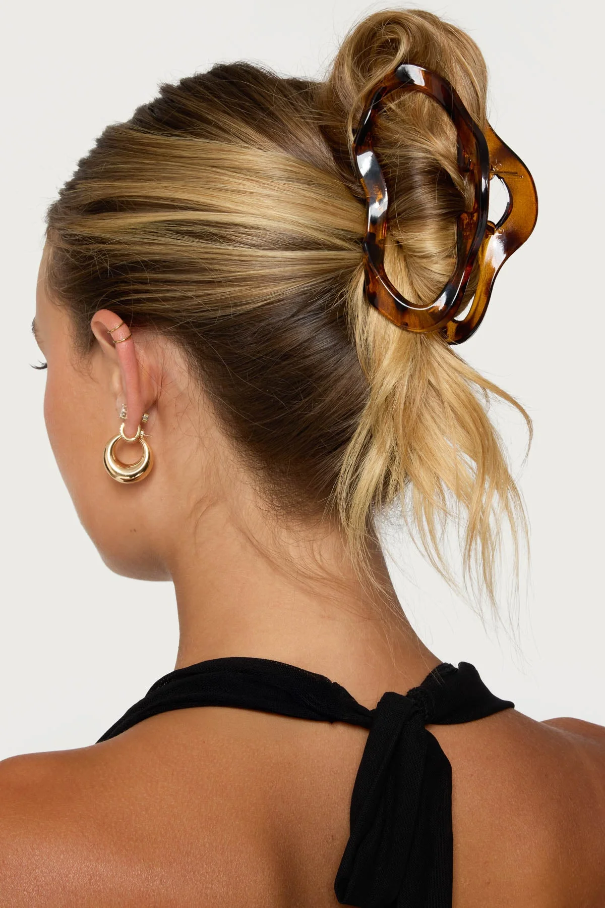 Tortoise Abstract Hairclip Accessories Premium Design