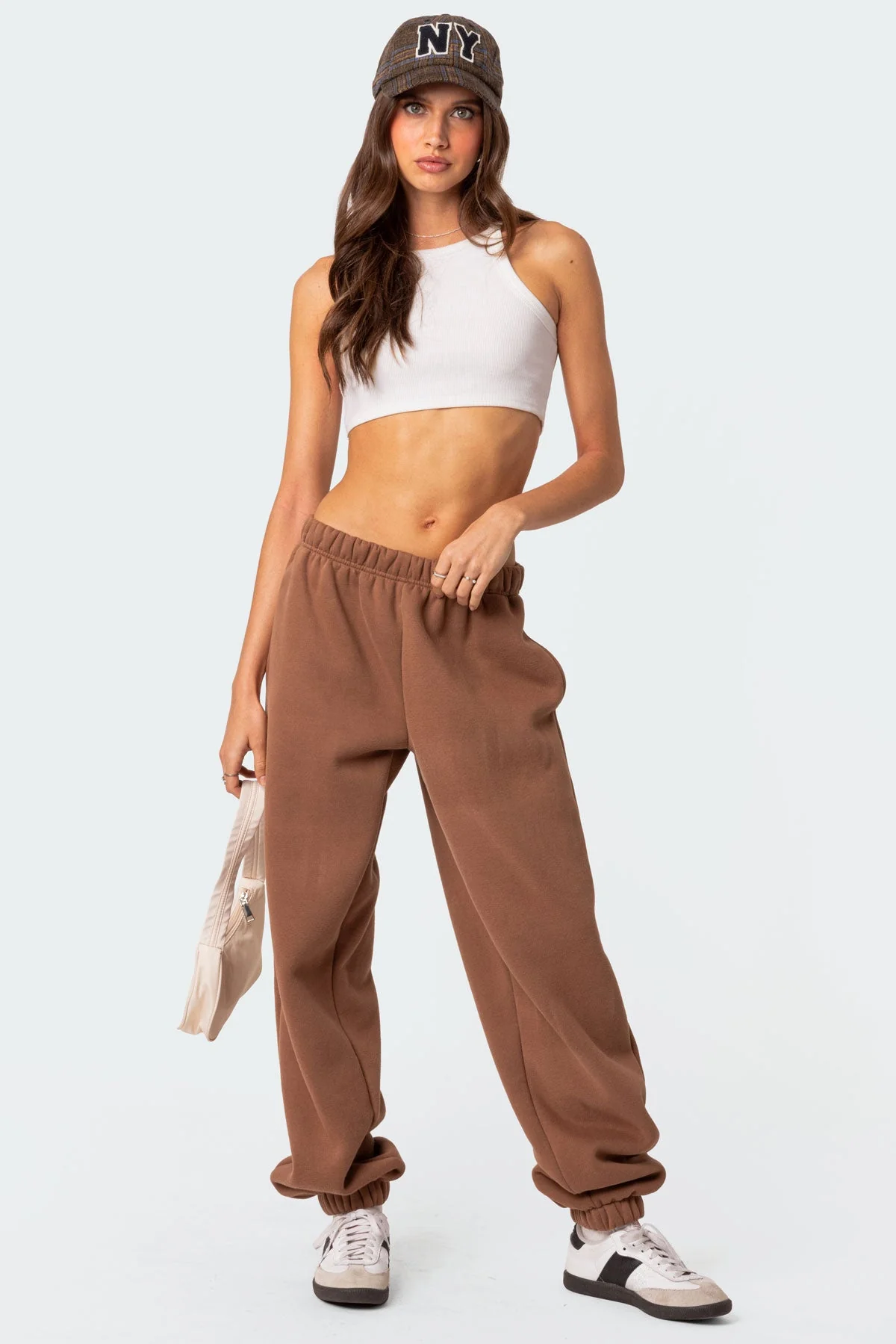 Brown Oversized Lounge Sweatpants for Ultimate Comfort