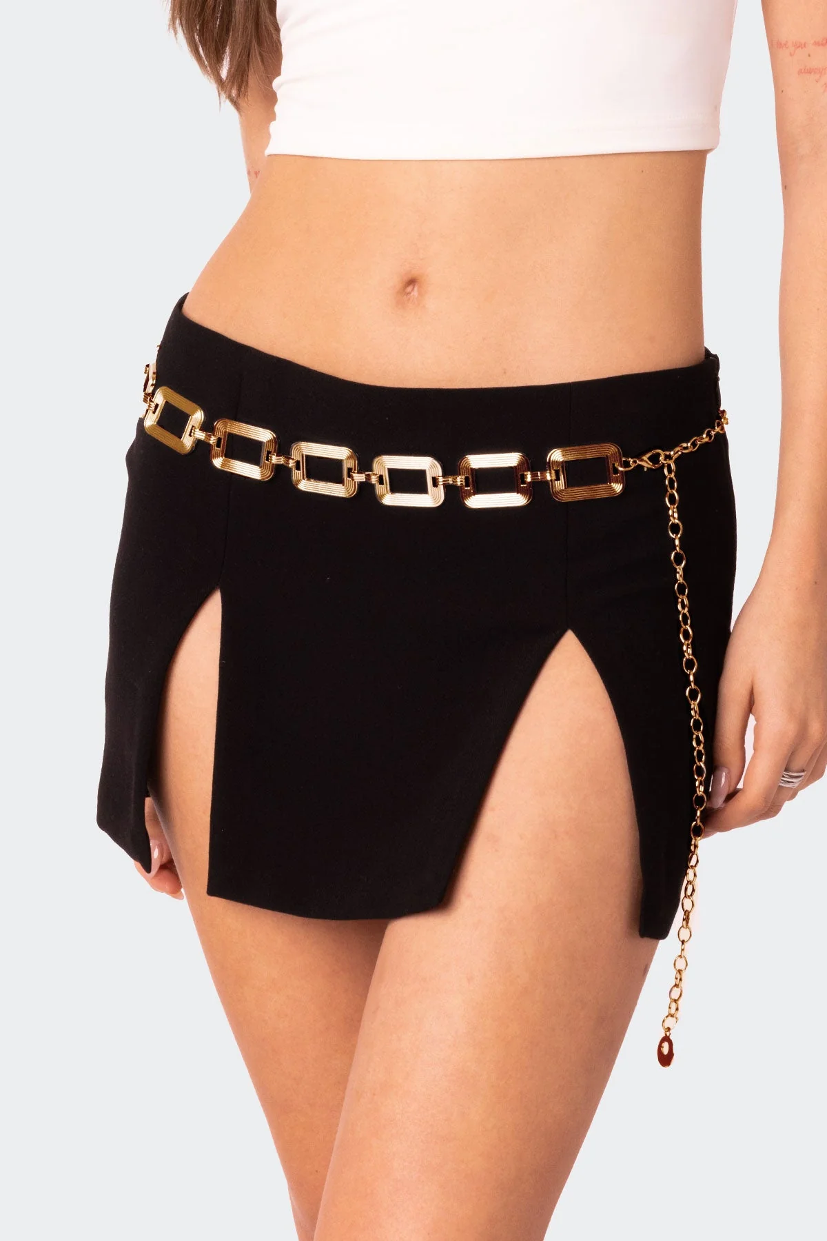 Gold Link Chain Belt Accessories for Stylish Outfits