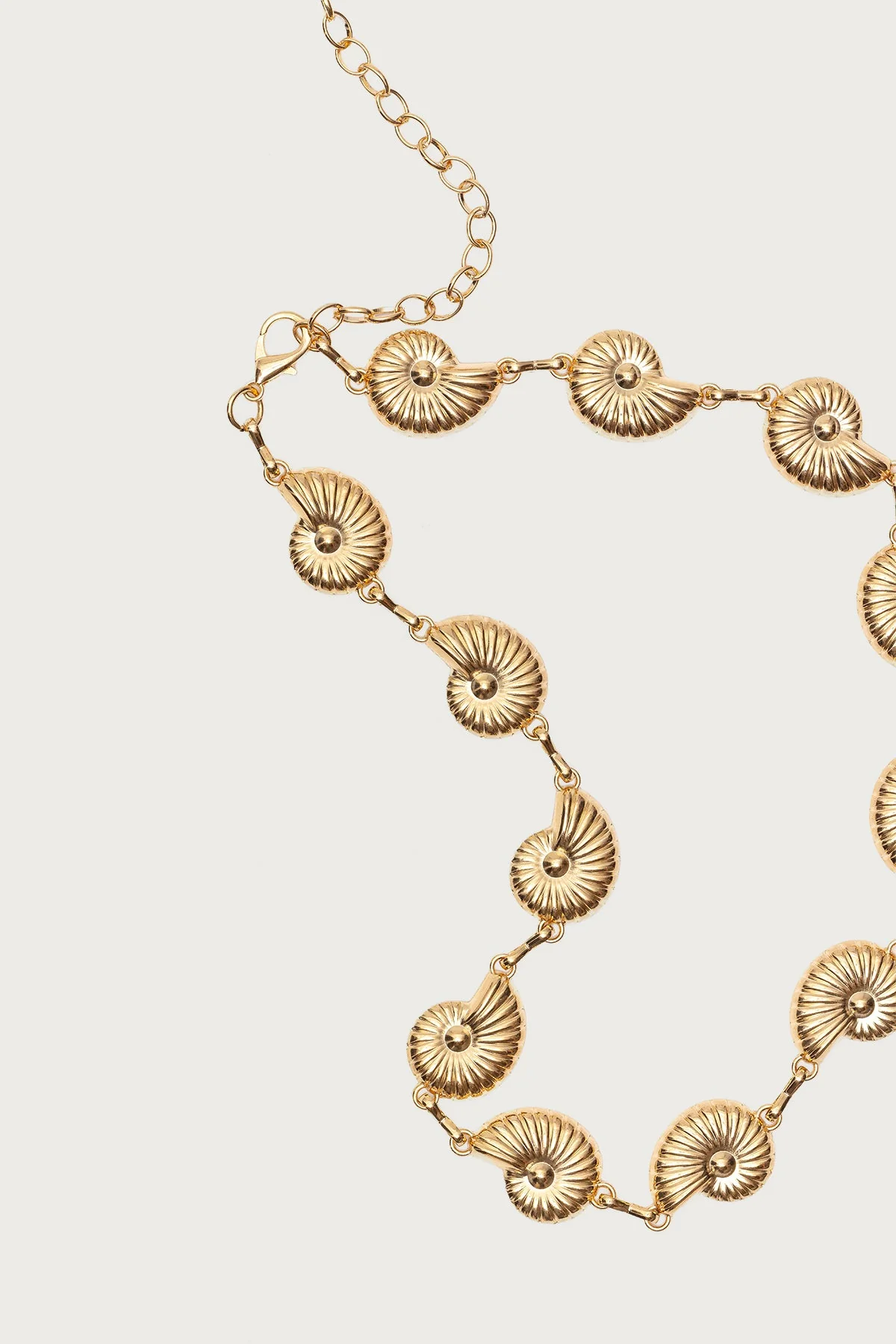 Gold Coastal Chain Belt Adjustable Fit