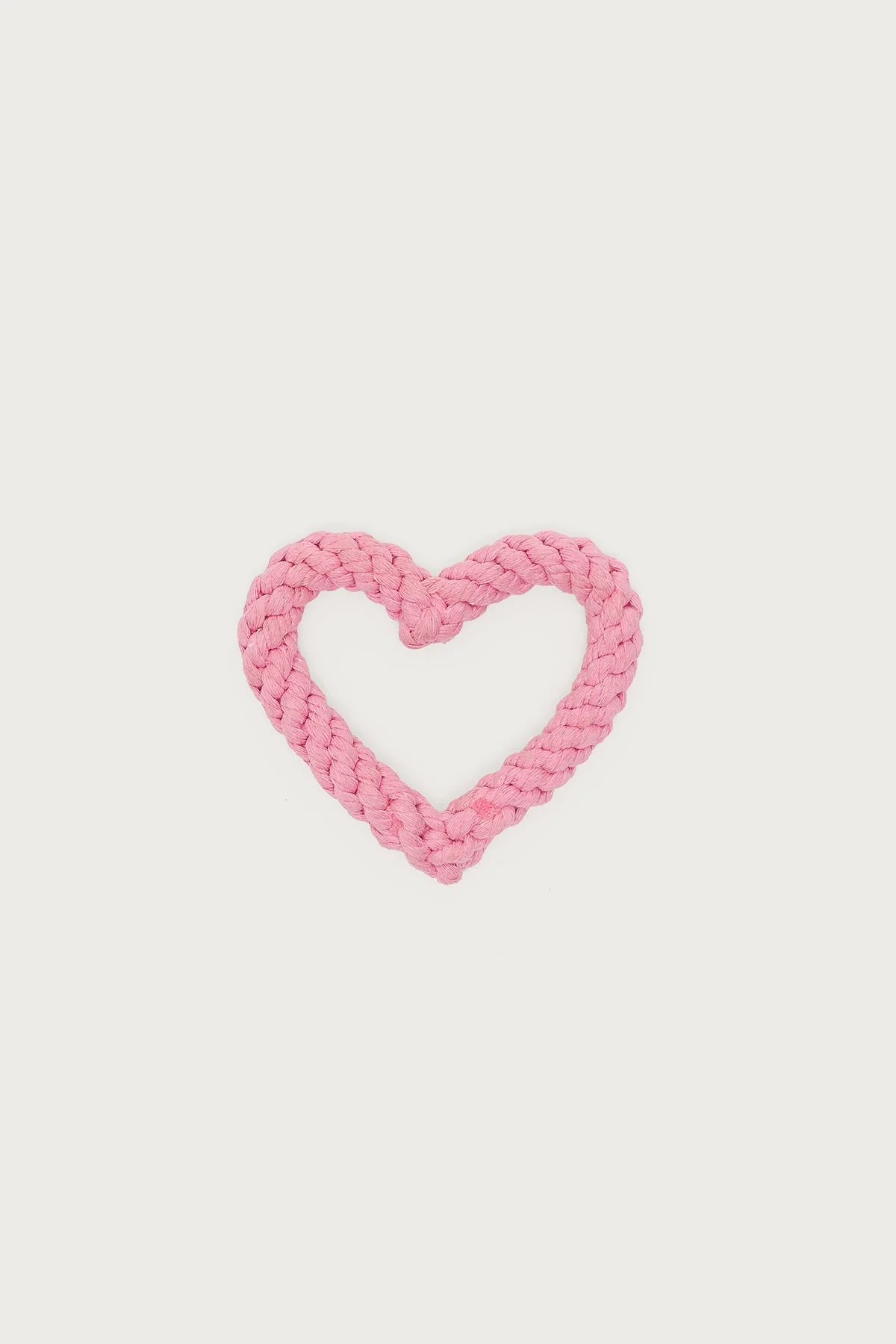 Pink Puppy Love Rope Toy for Dogs