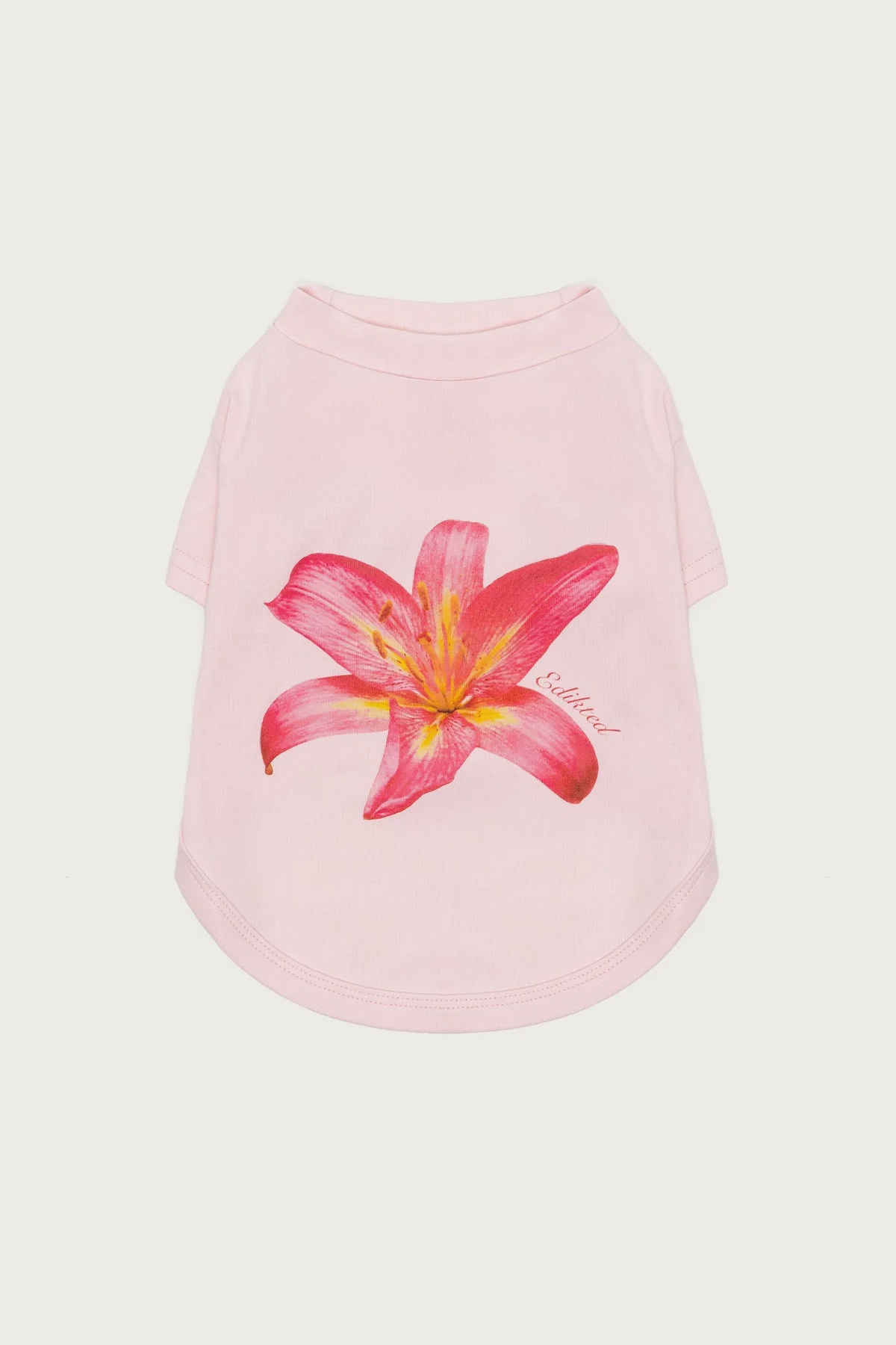 Pink Dog Daylily T-Shirt for Women - Comfortable and Stylish