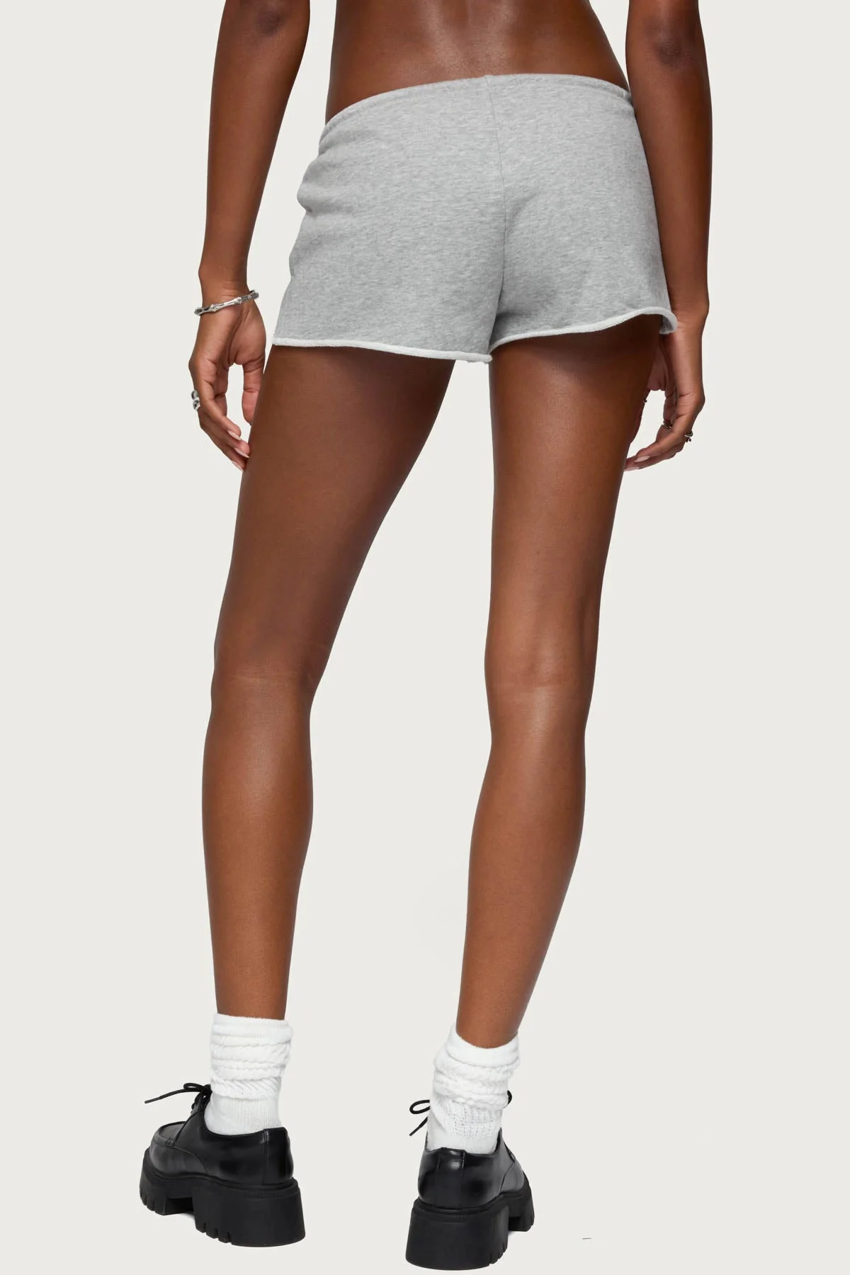 Comfort French Terry Shorts in Gray Melange