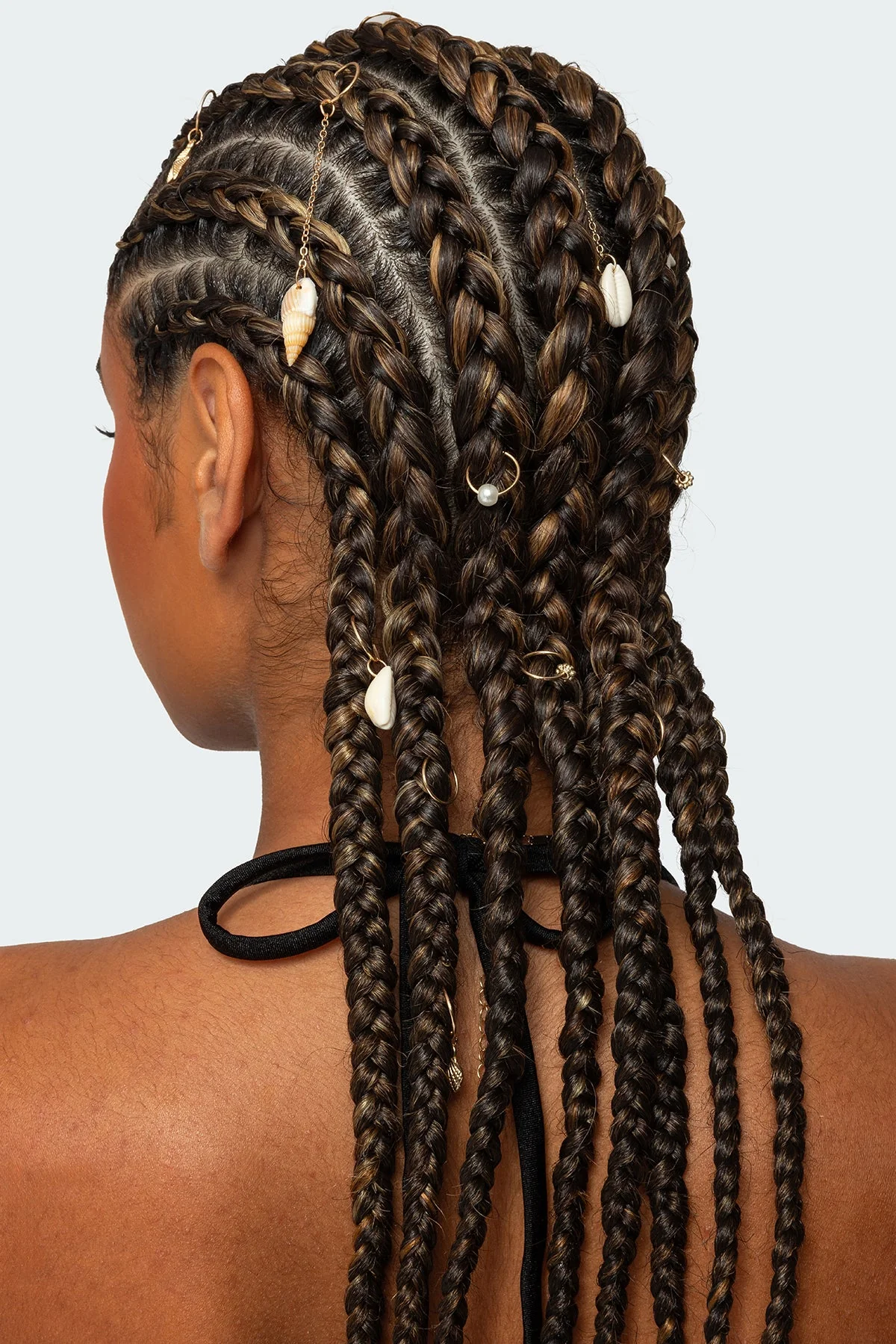 Coastal Hair Charm Set Gold Tone Hair Pin Set