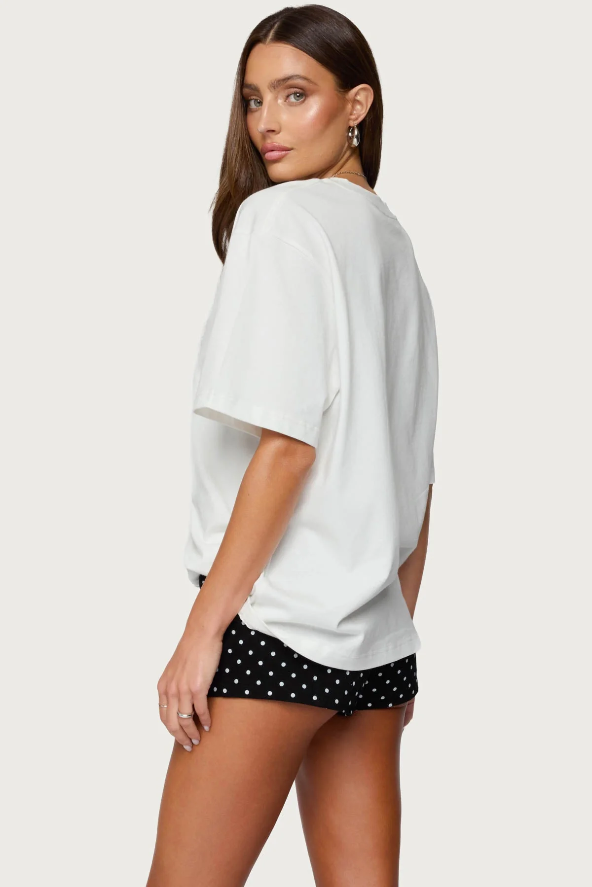 Oversized White Cotton Shirt