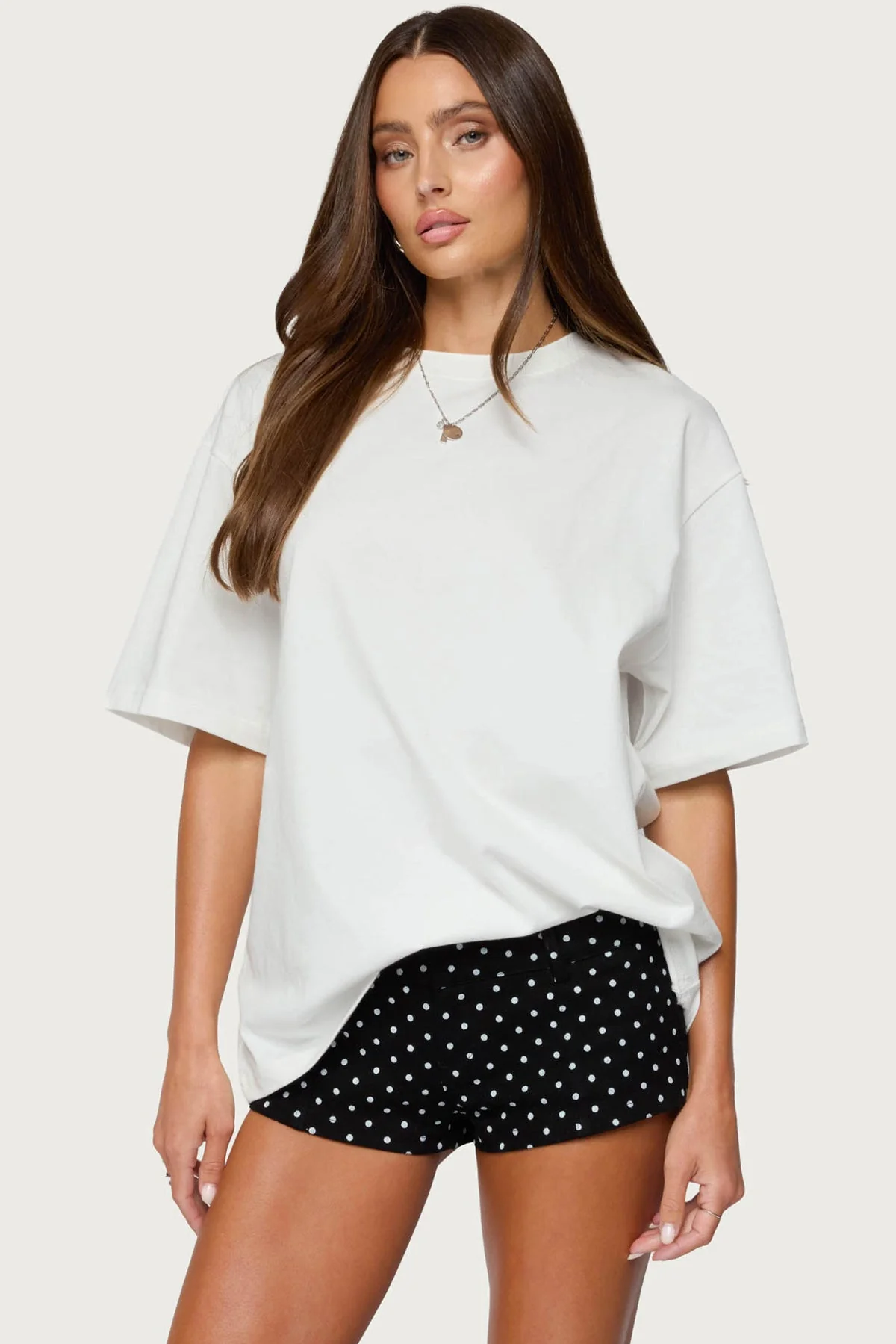 Oversized White Cotton Shirt
