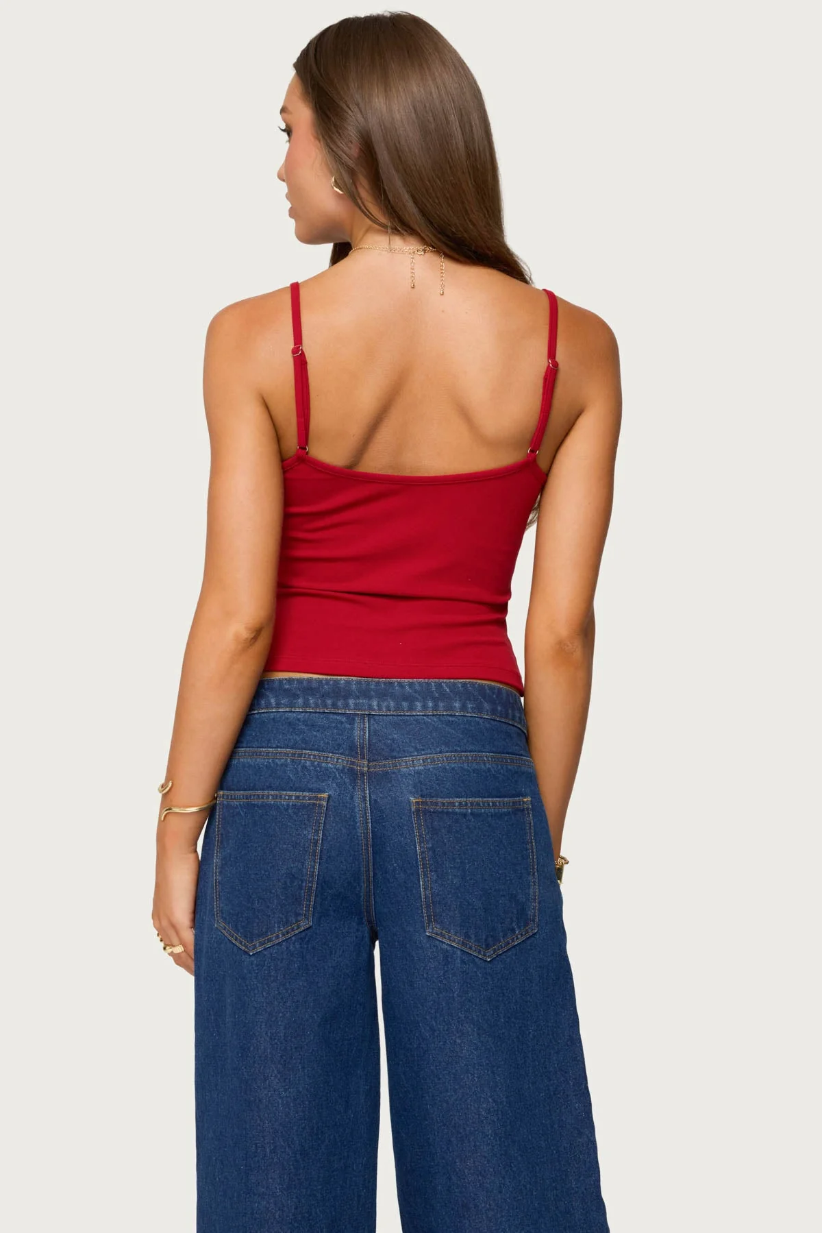 Red Graphic Horse Print Tank Top Womens Sleeveless Shirt