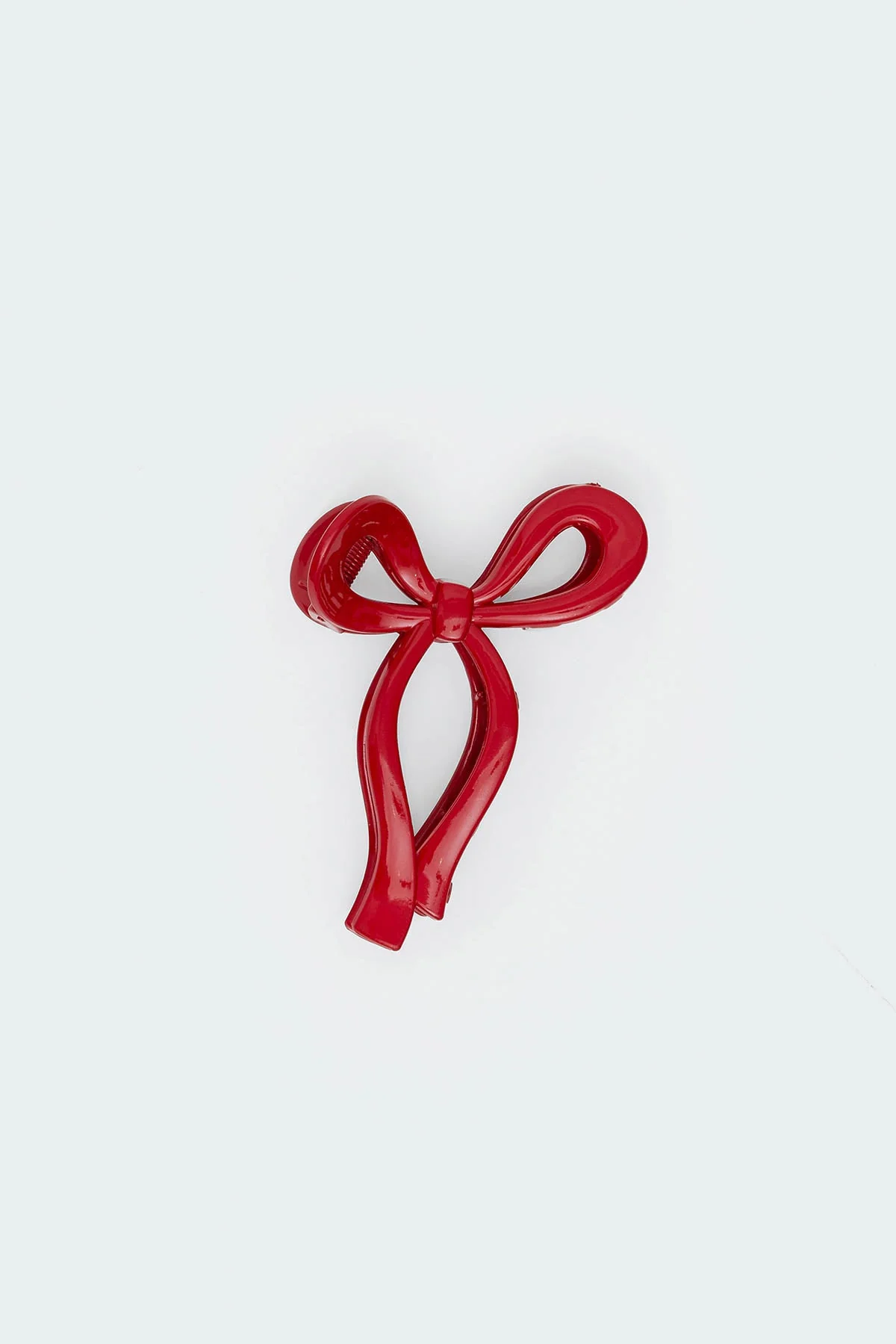 Red Bow Hair Clip Accessory for Hair Styling