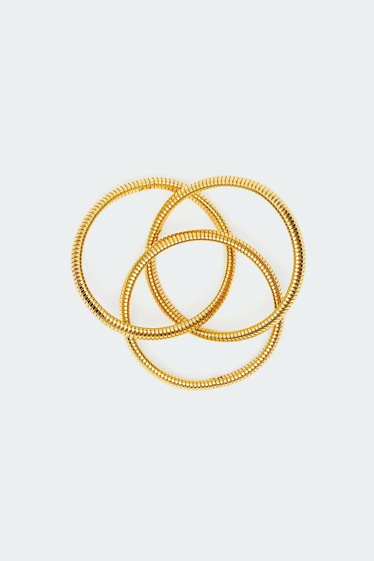 Gold Triple Stretch Bracelet