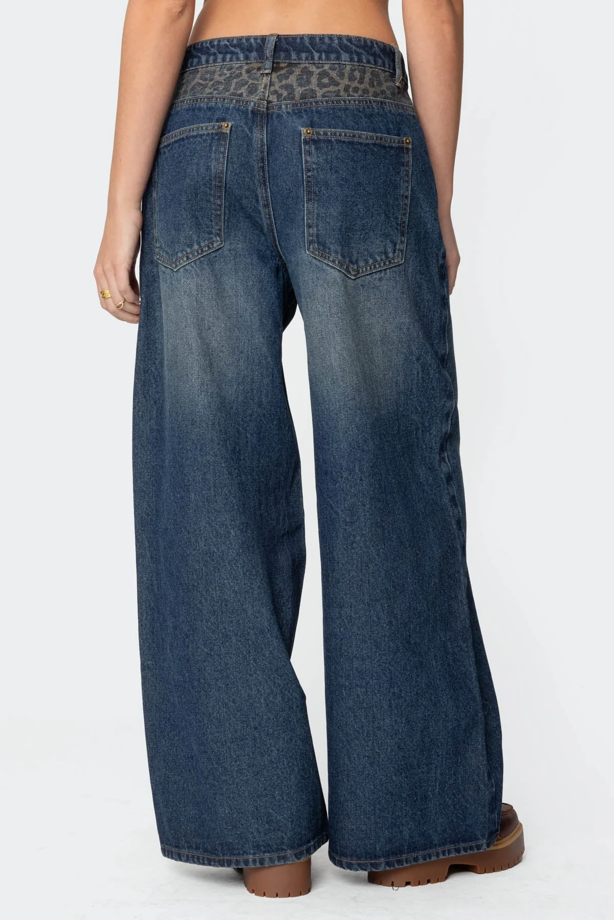 Blue Low Rise Denim Jeans