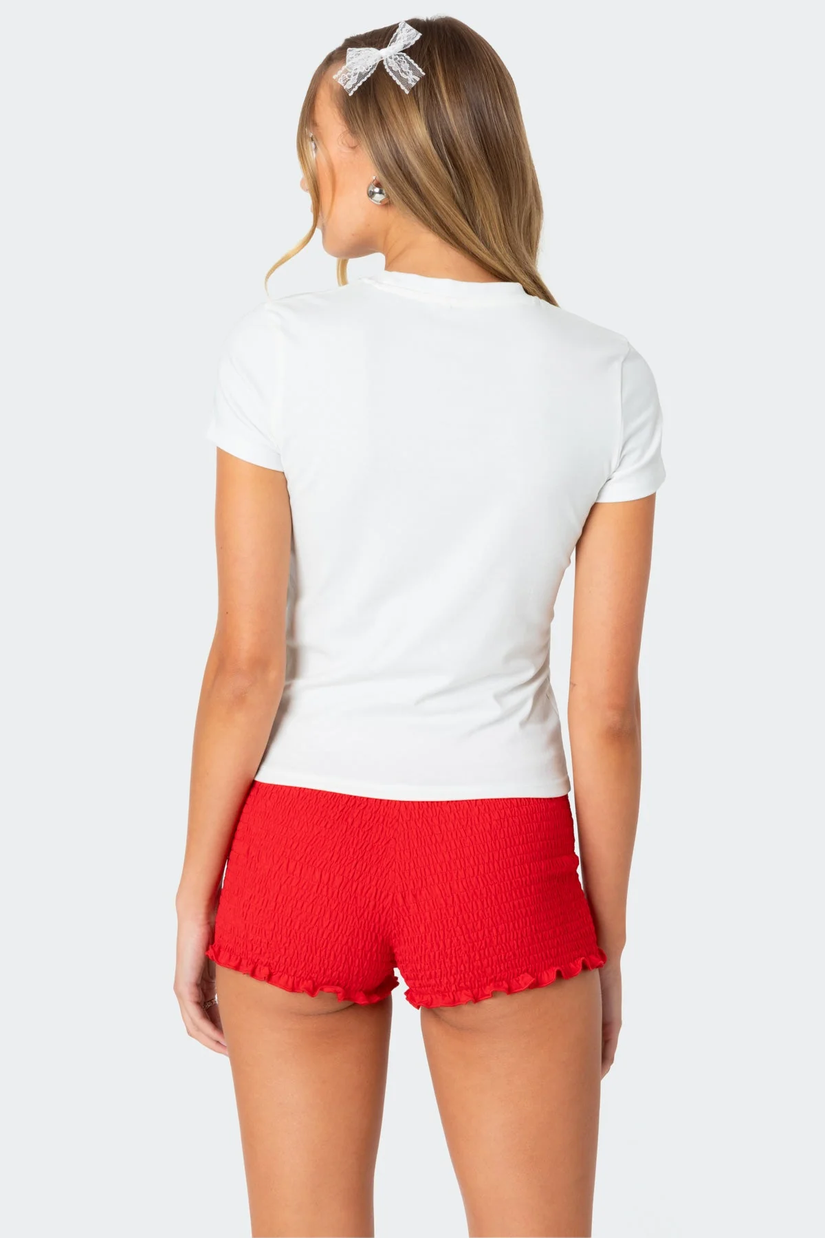 Heart Graphic White T-Shirt