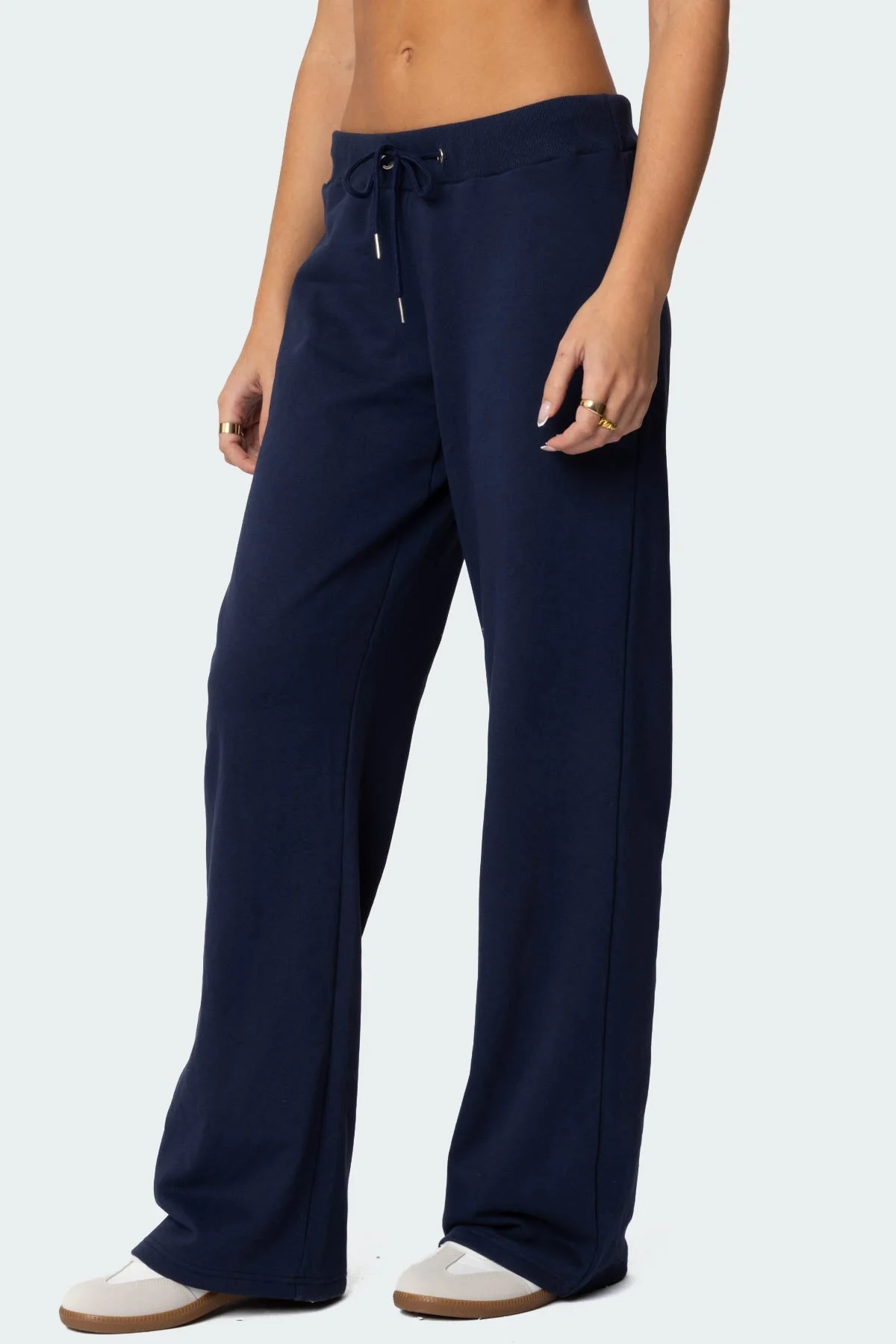 Navy Straight Leg Sweatpants for Comfort and Style