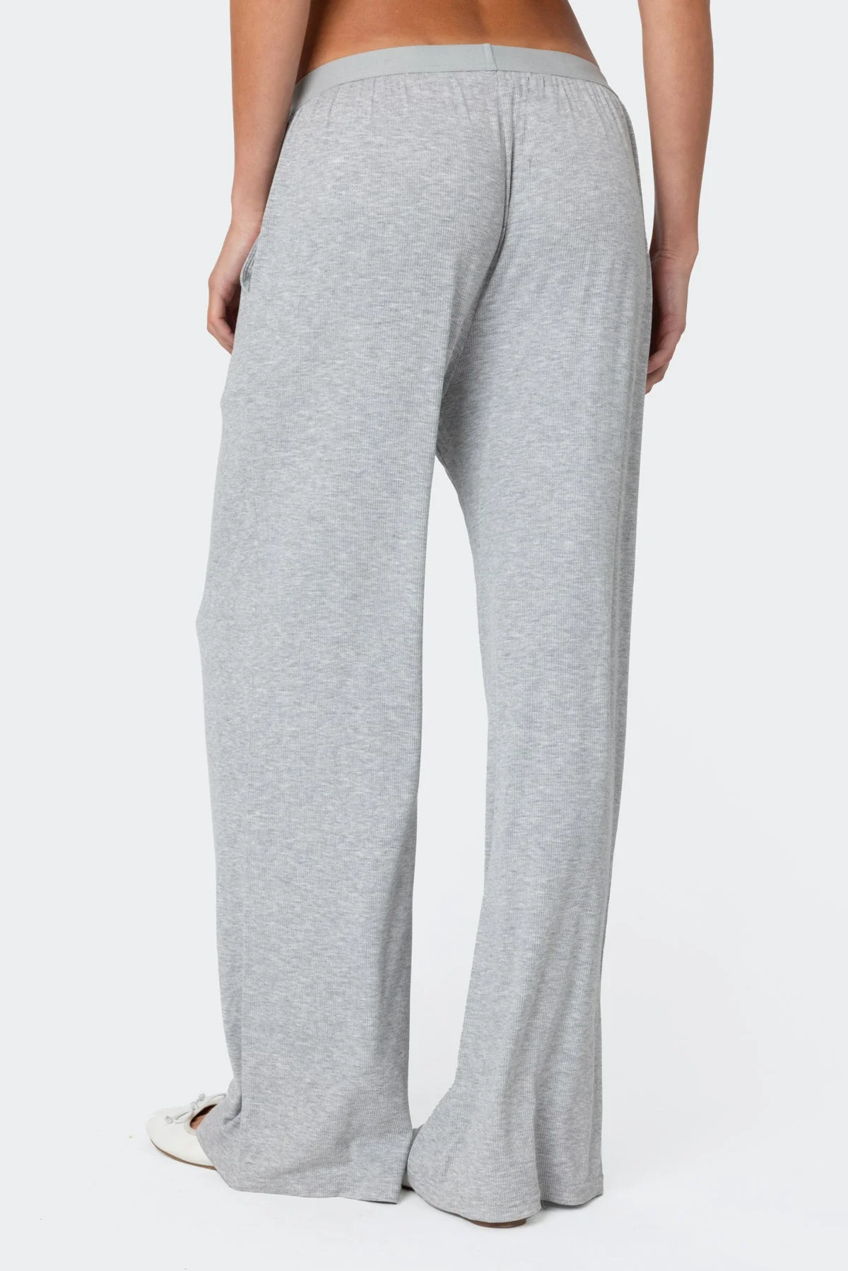 Cozy Heather Lounge Pants in Gray Melange XS-XXL