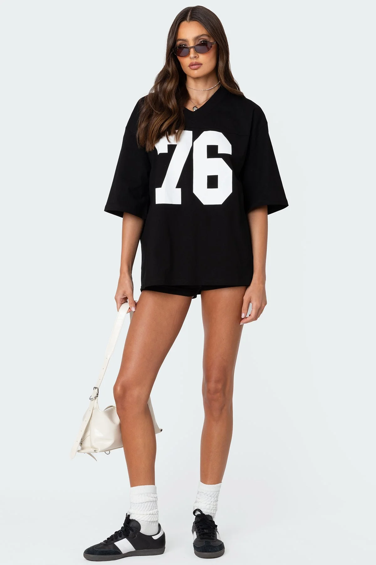Graphic Oversized Black T-Shirt