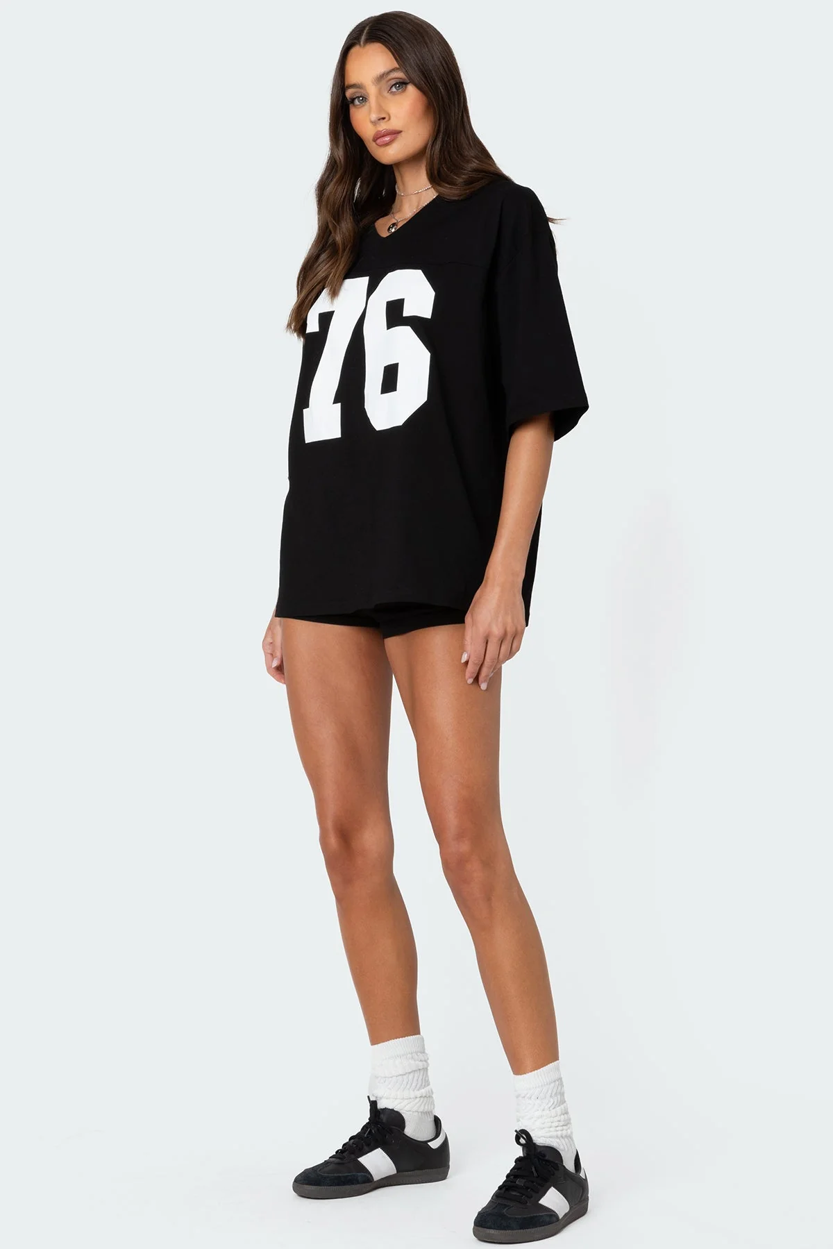 Graphic Oversized Black T-Shirt