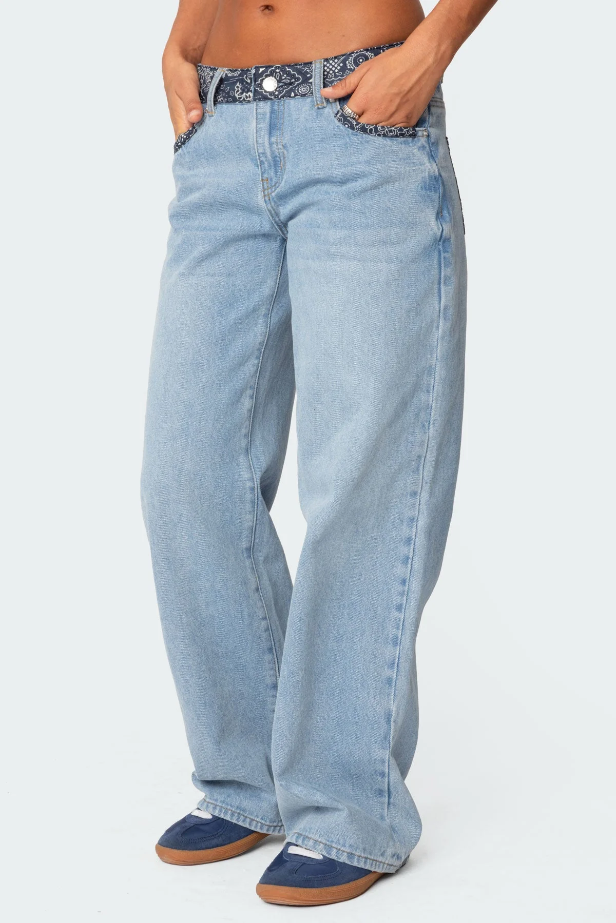 Blue Washed Denim Low Rise Jeans for Stylish Comfort (max 60 characters, keyword-rich, policy-compliant, MUST include focus keyword)