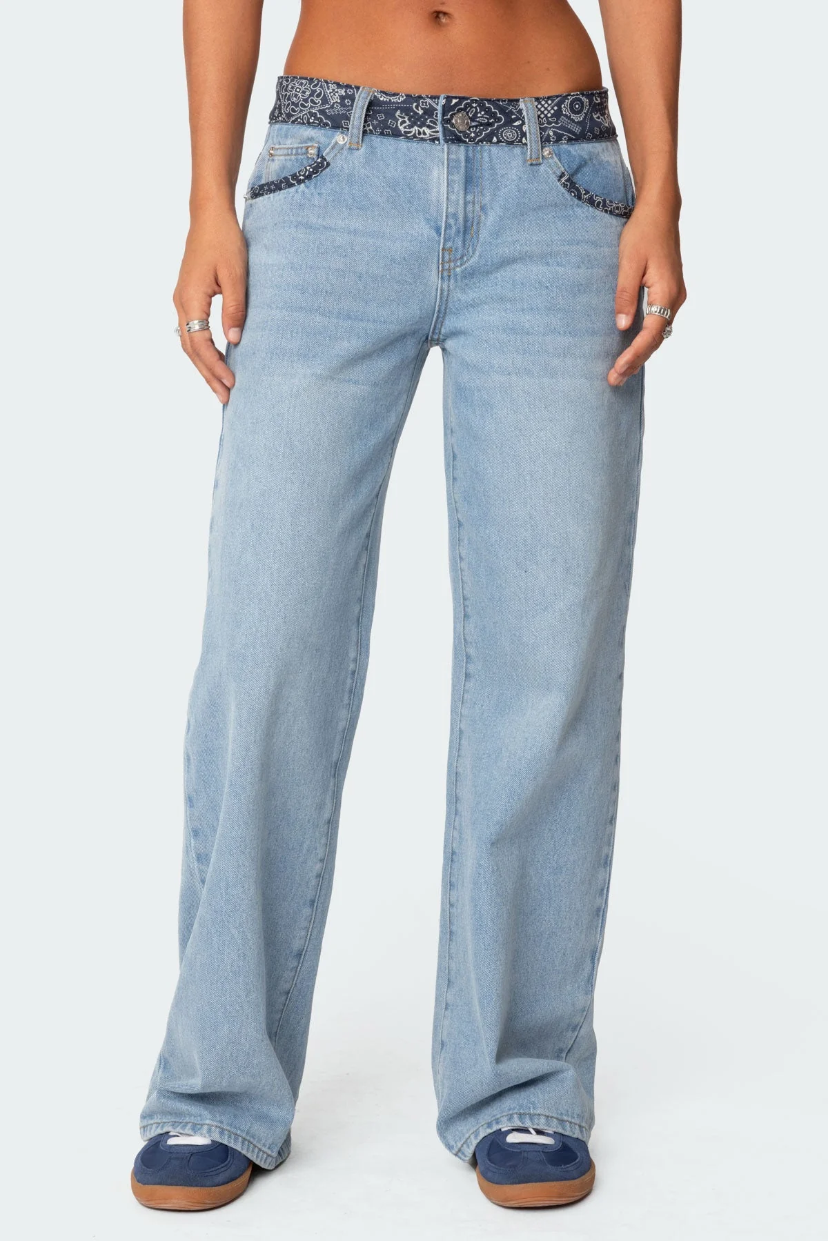 Blue Washed Denim Low Rise Jeans for Stylish Comfort (max 60 characters, keyword-rich, policy-compliant, MUST include focus keyword)