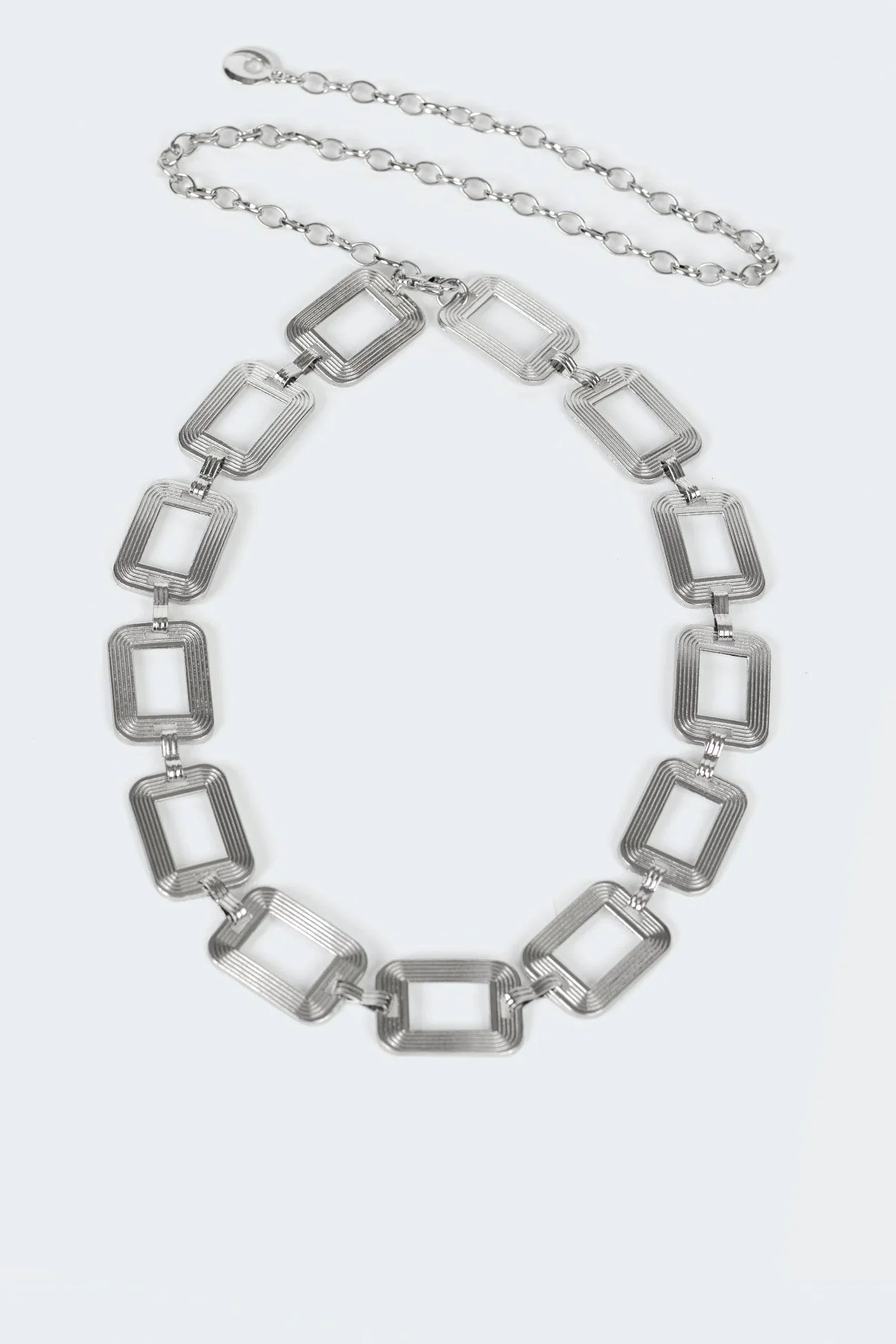 Silver Link Chain Belt - Trendy Accessories for Stylish Outfits