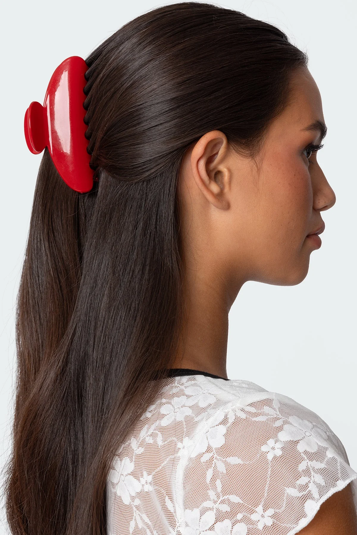 Red Hair Clip Set Accessories Hairclip Women Girls Gift