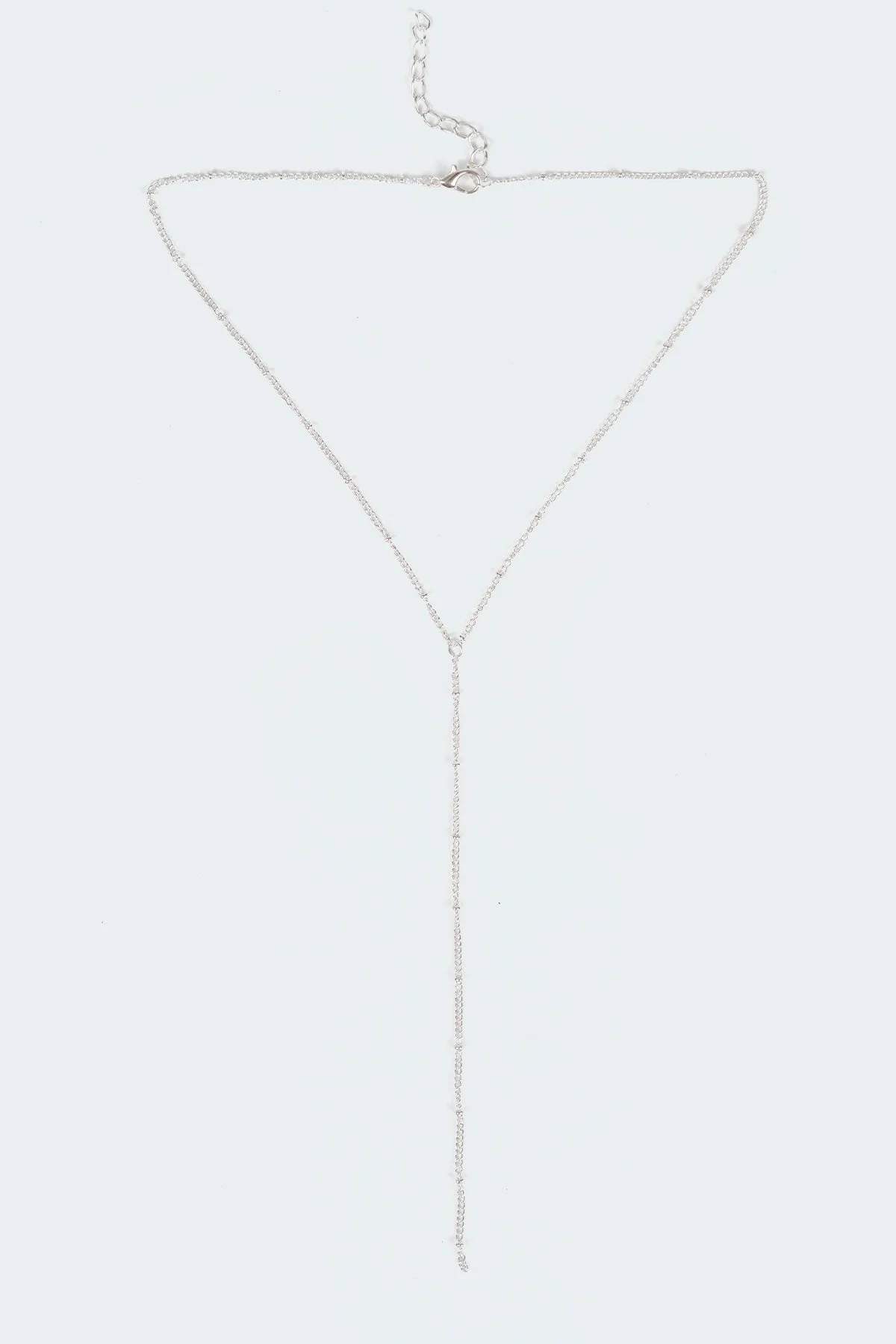 Elegant Silver Chain Necklace - Stylish Jewelry Accessory