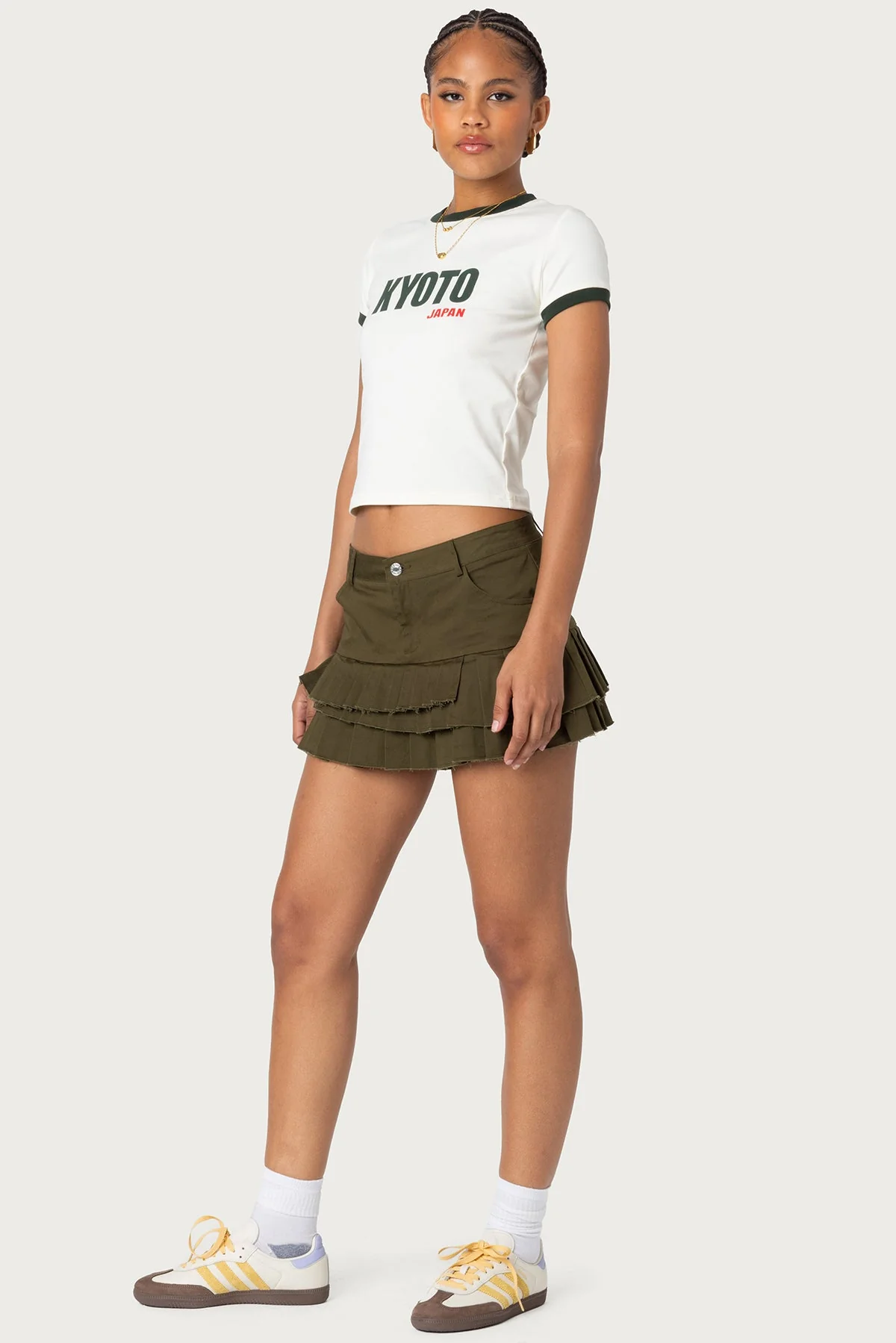 Beige Kyoto Graphic T-Shirt