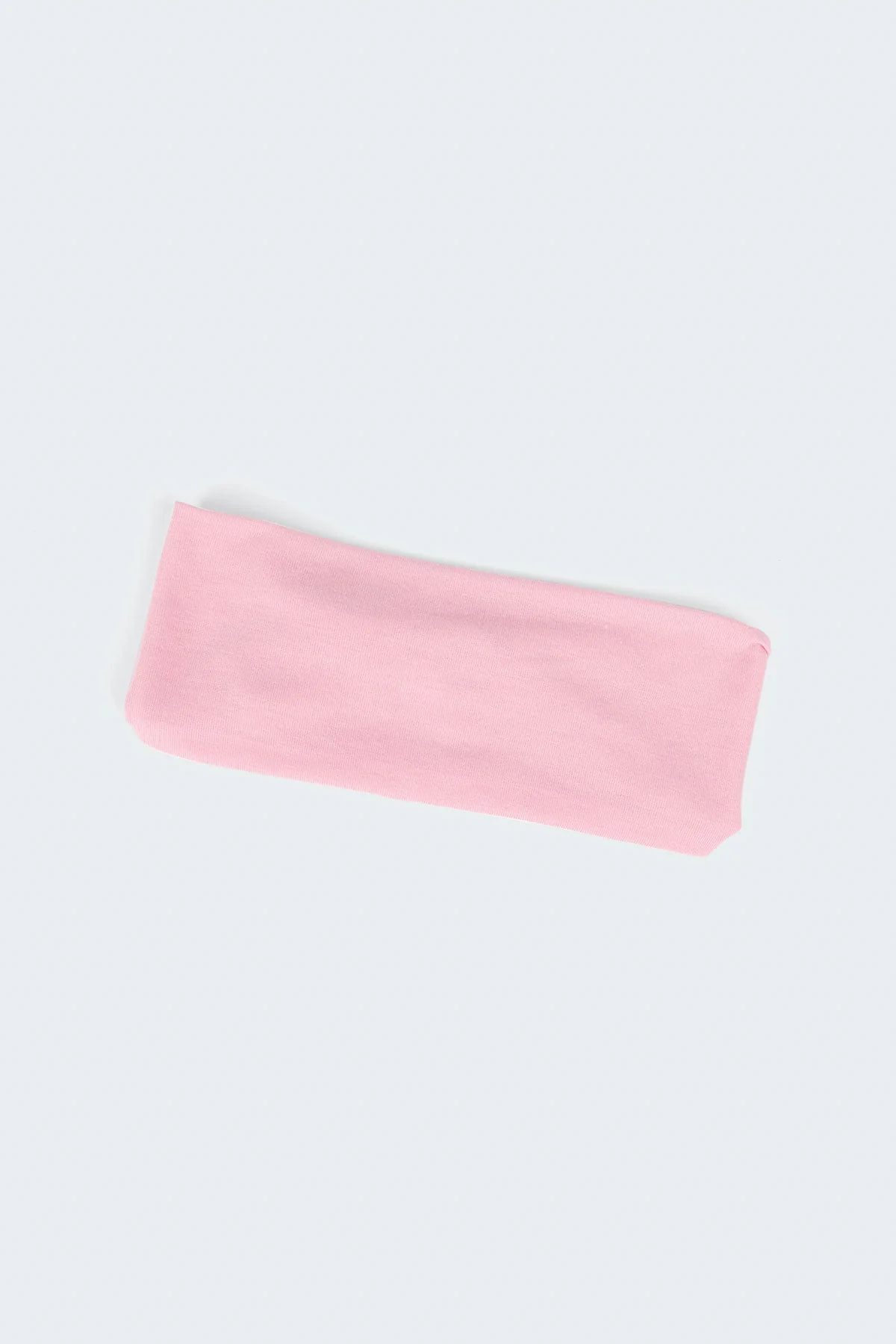 Pink Wide Fit Cotton Spandex Headband for Women