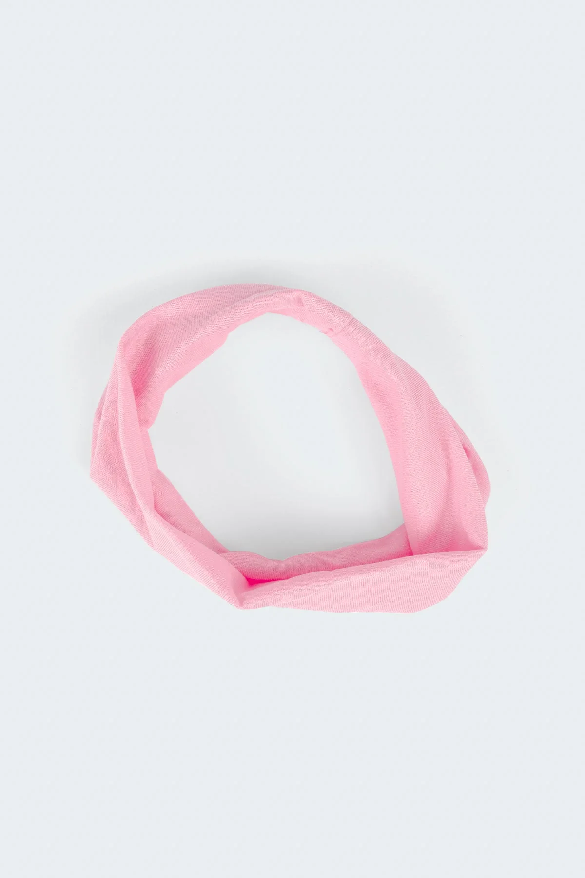 Pink Wide Fit Cotton Spandex Headband for Women