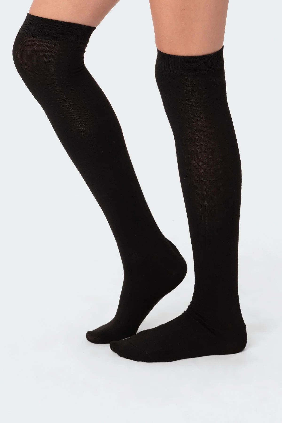 Black Knee High Socks for Ultimate Comfort