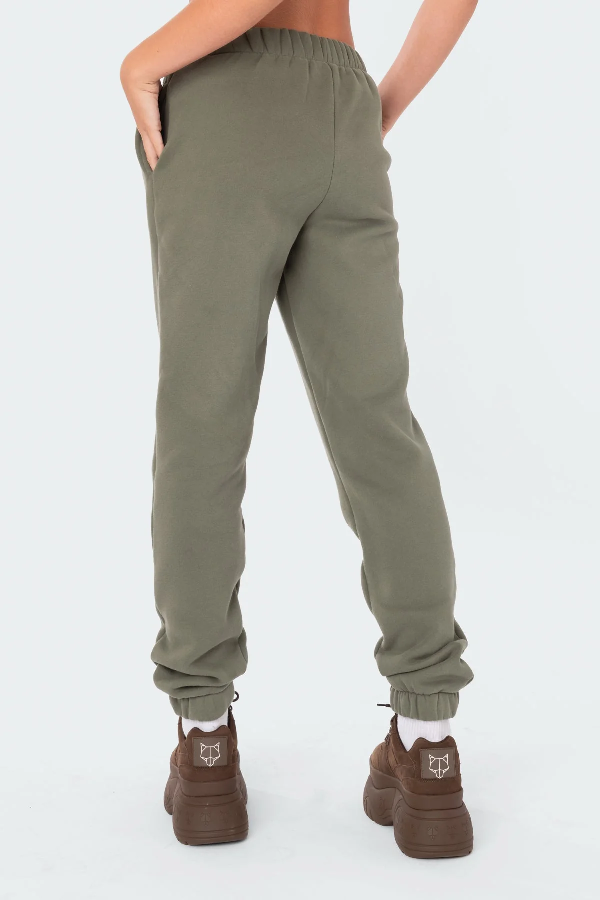 Cozy Olive Jogger Sweatpants for Women