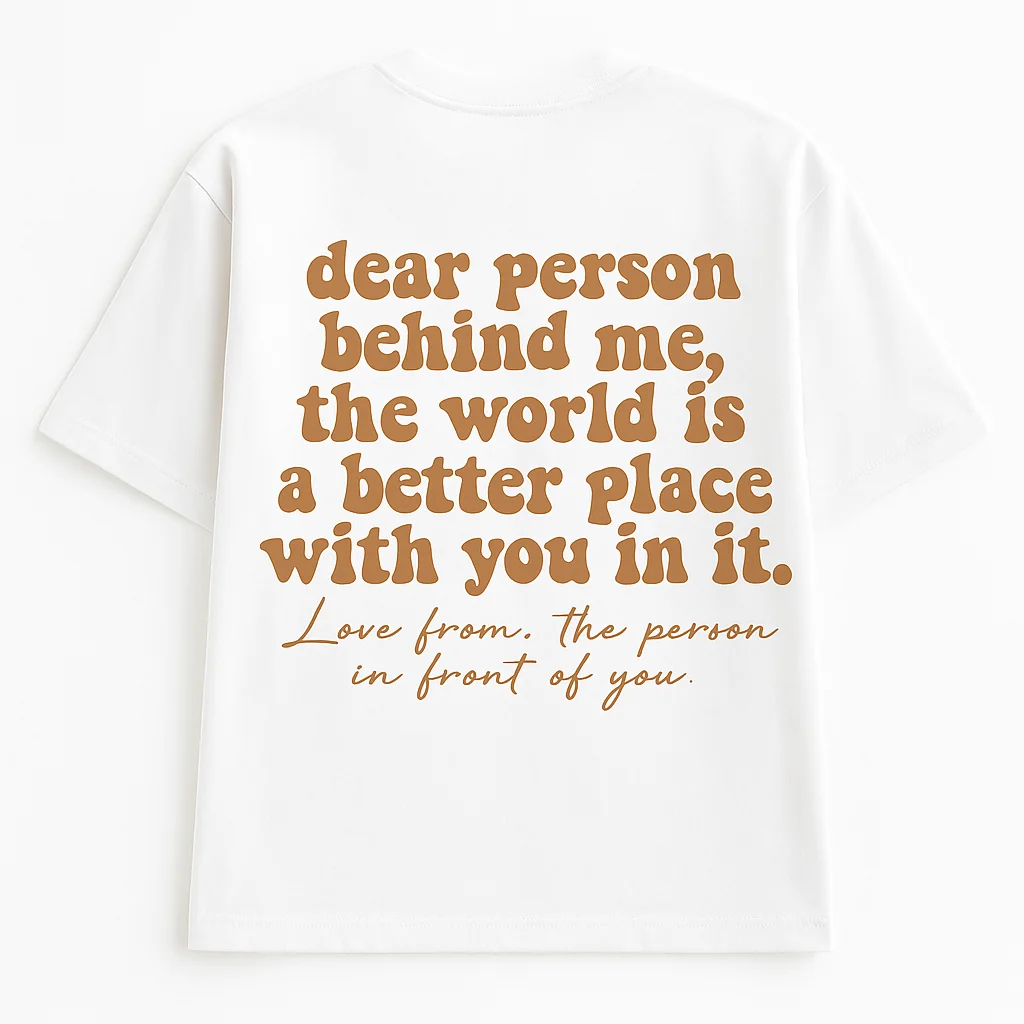 KindWords Graphic Tee in Soft Cotton Blend