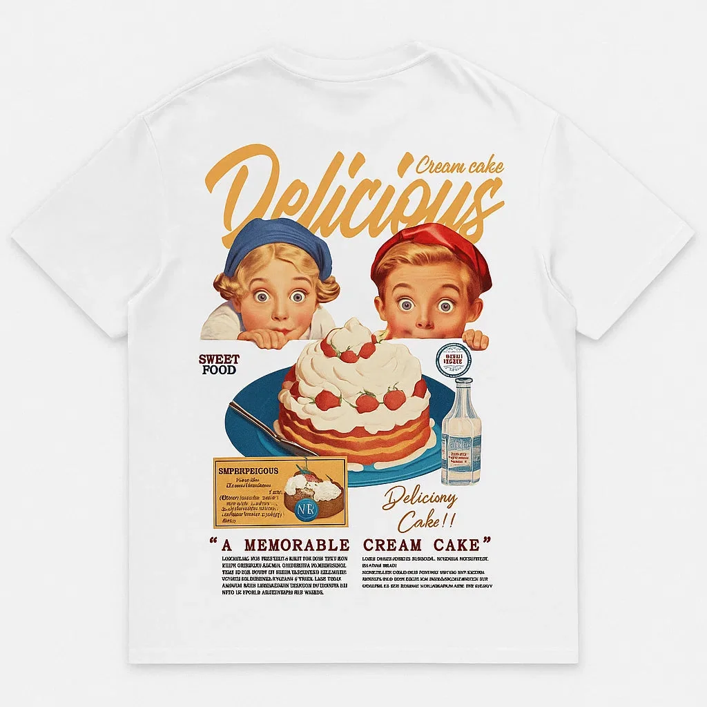 Vintage SweetFix Dessert Graphic Tee
