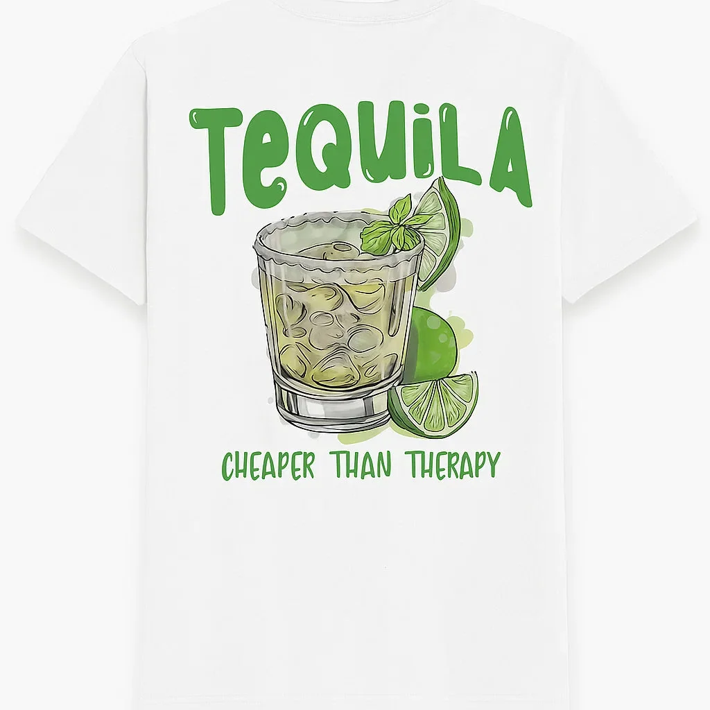 Cheeky Tequila Graphic Tee in Soft Cotton