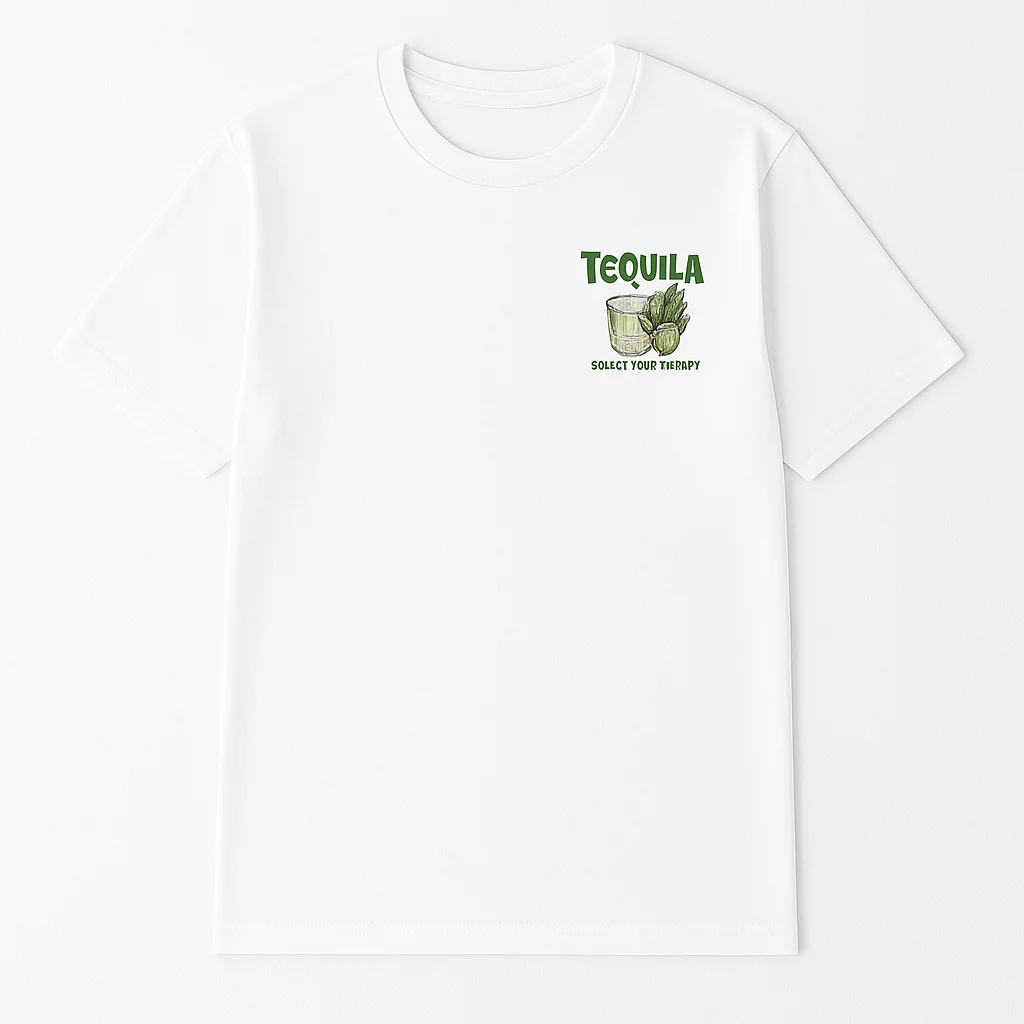 Cheeky Tequila Graphic Tee in Soft Cotton
