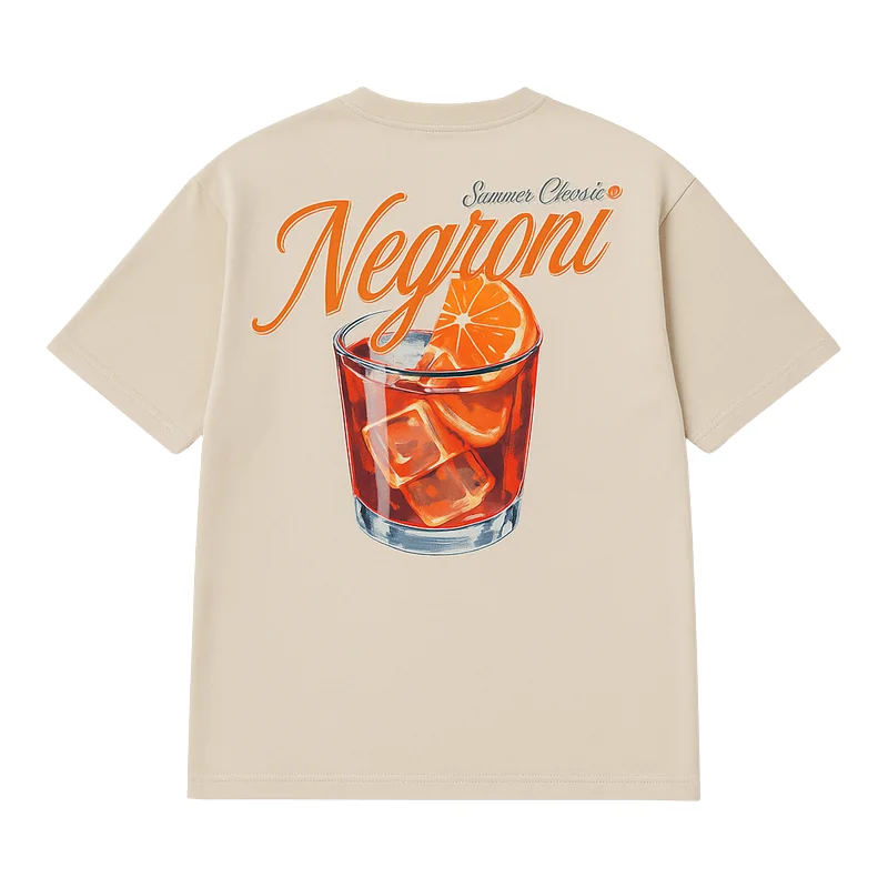 Vintage Campari Red Graphic Tee