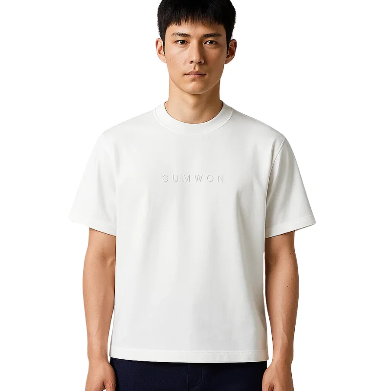 Minimalist Vintage Sportswear Tonal Number Tee