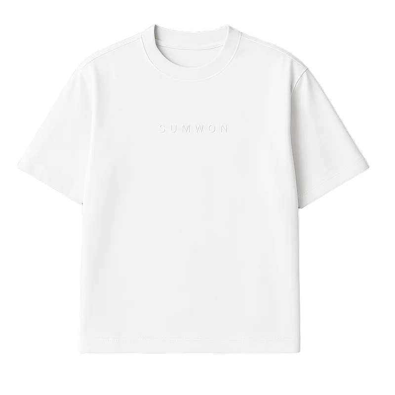Minimalist Vintage Sportswear Tonal Number Tee
